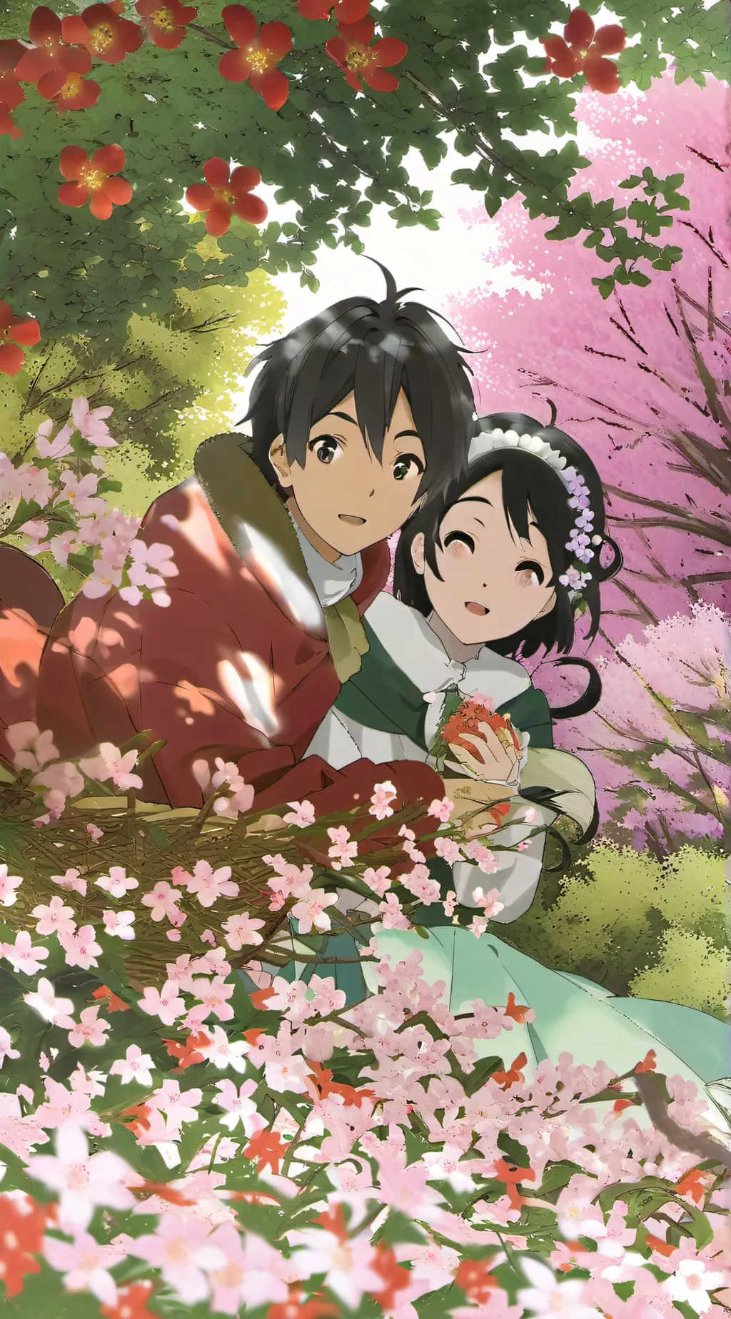 ai character: Aphmau & friends background