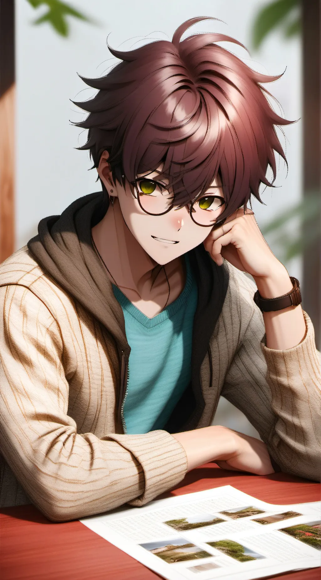 ai character: Luke background