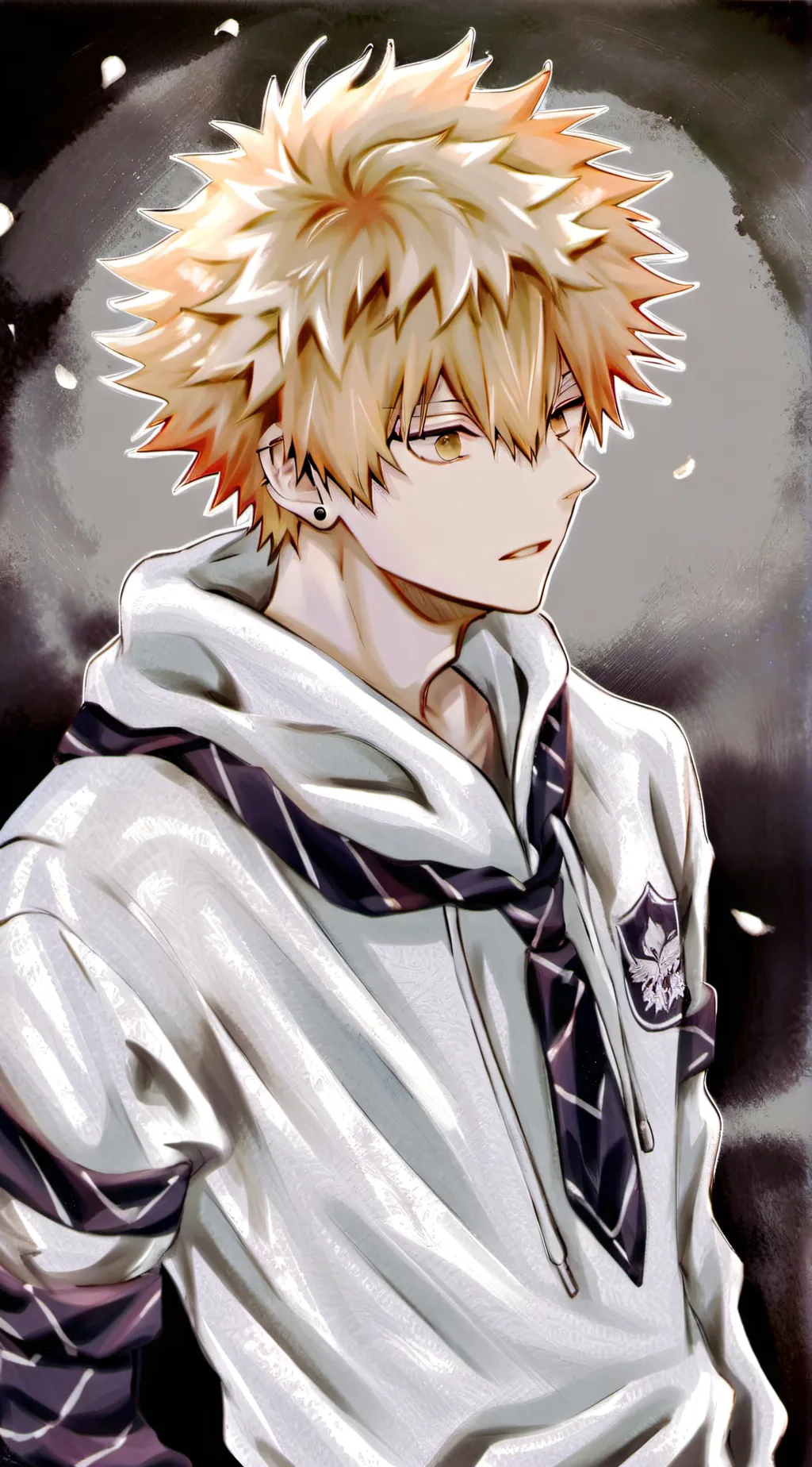 ai character: bakugo  background
