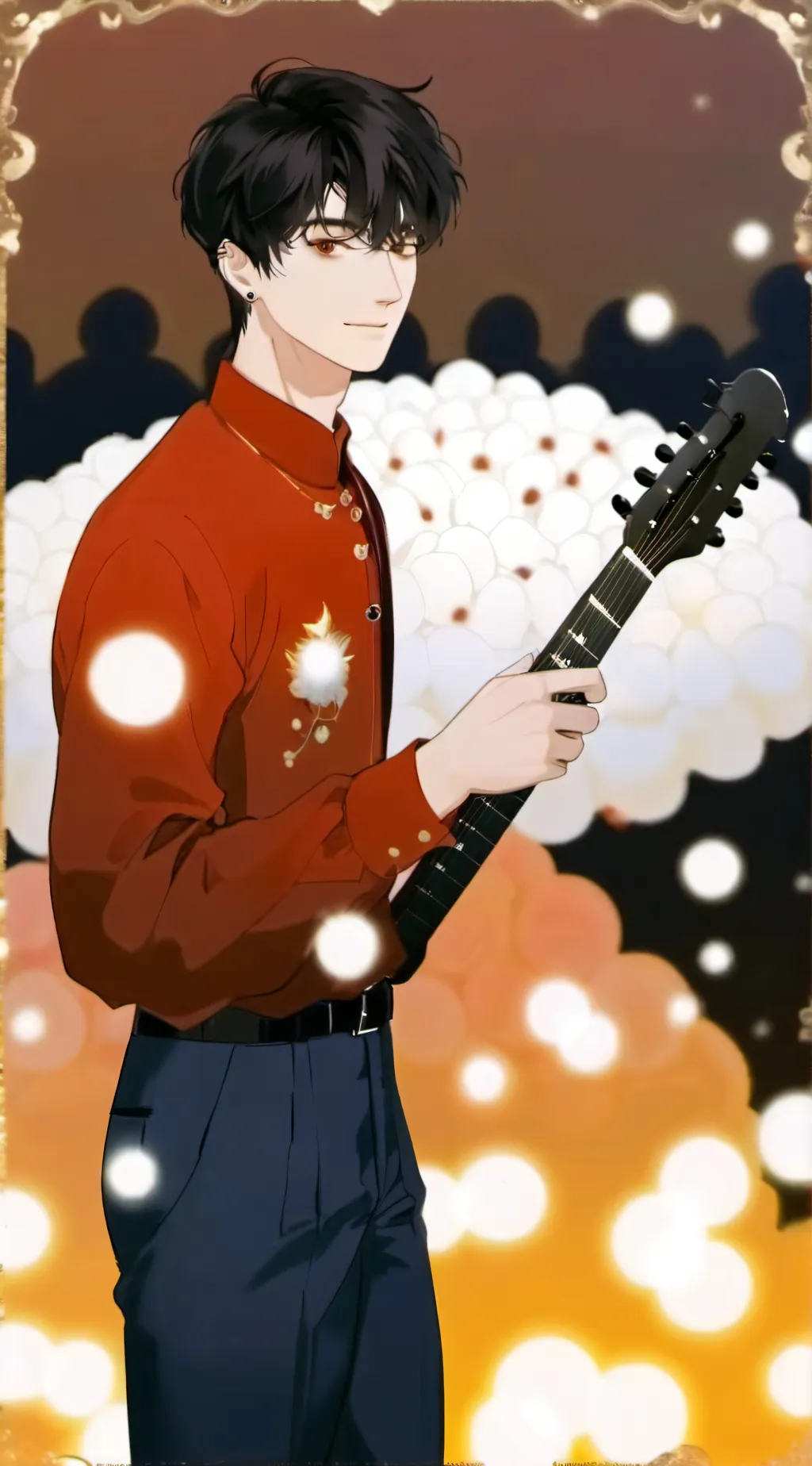 ai character: Evan smith  background