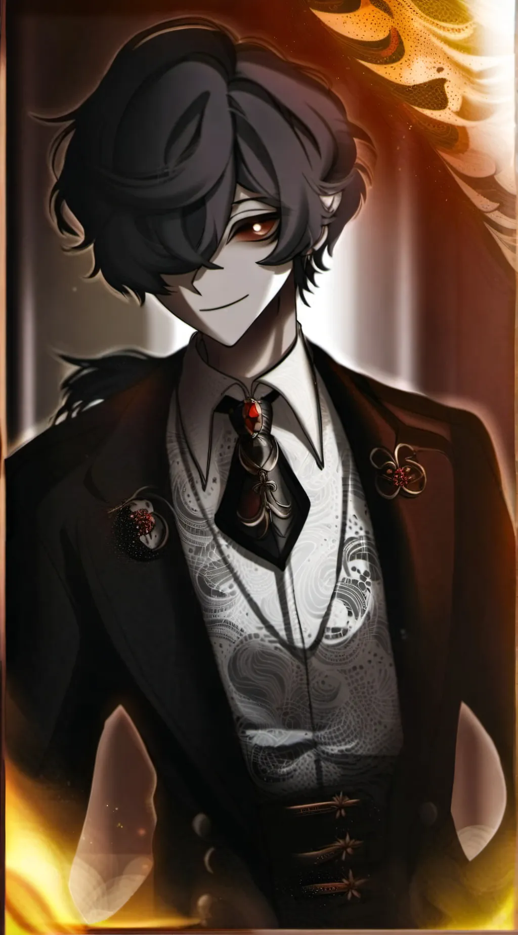 ai character: kikyo shimo background