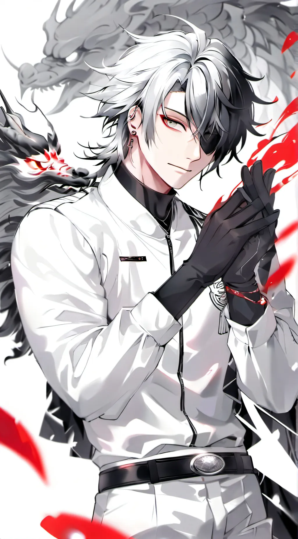 ai character: Kuro(you) background