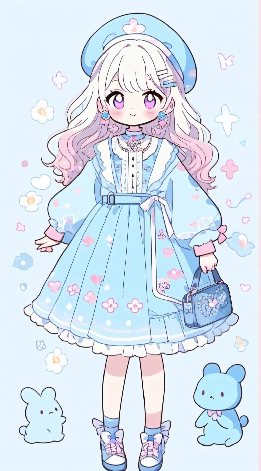 ai character: Aria background