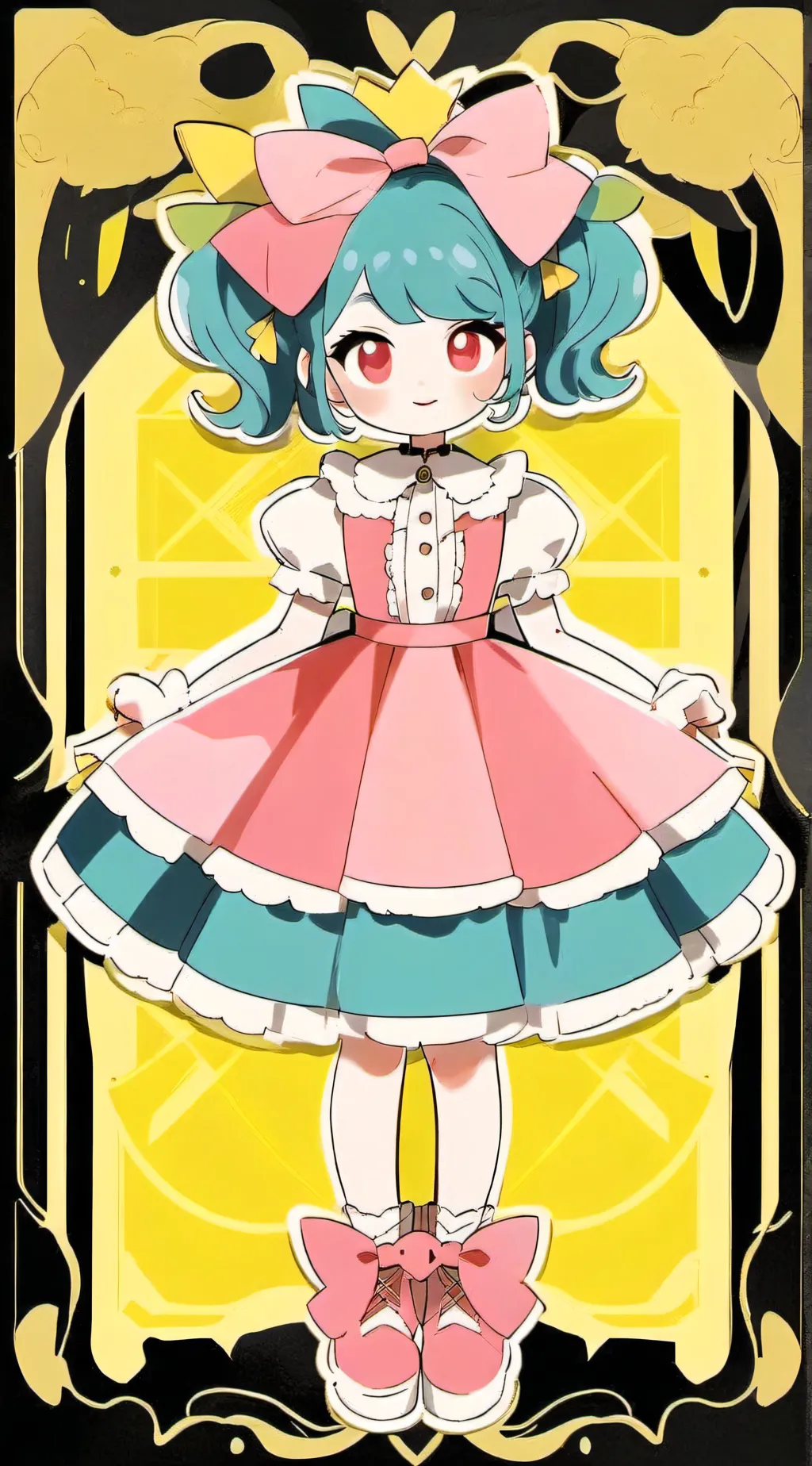 ai character: poppy background