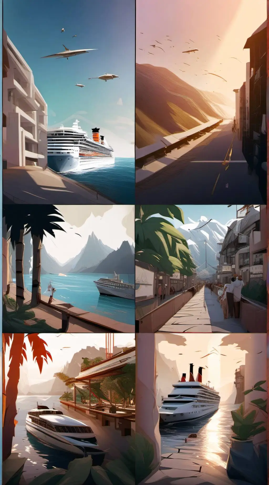 ai character: Cruise Lines background