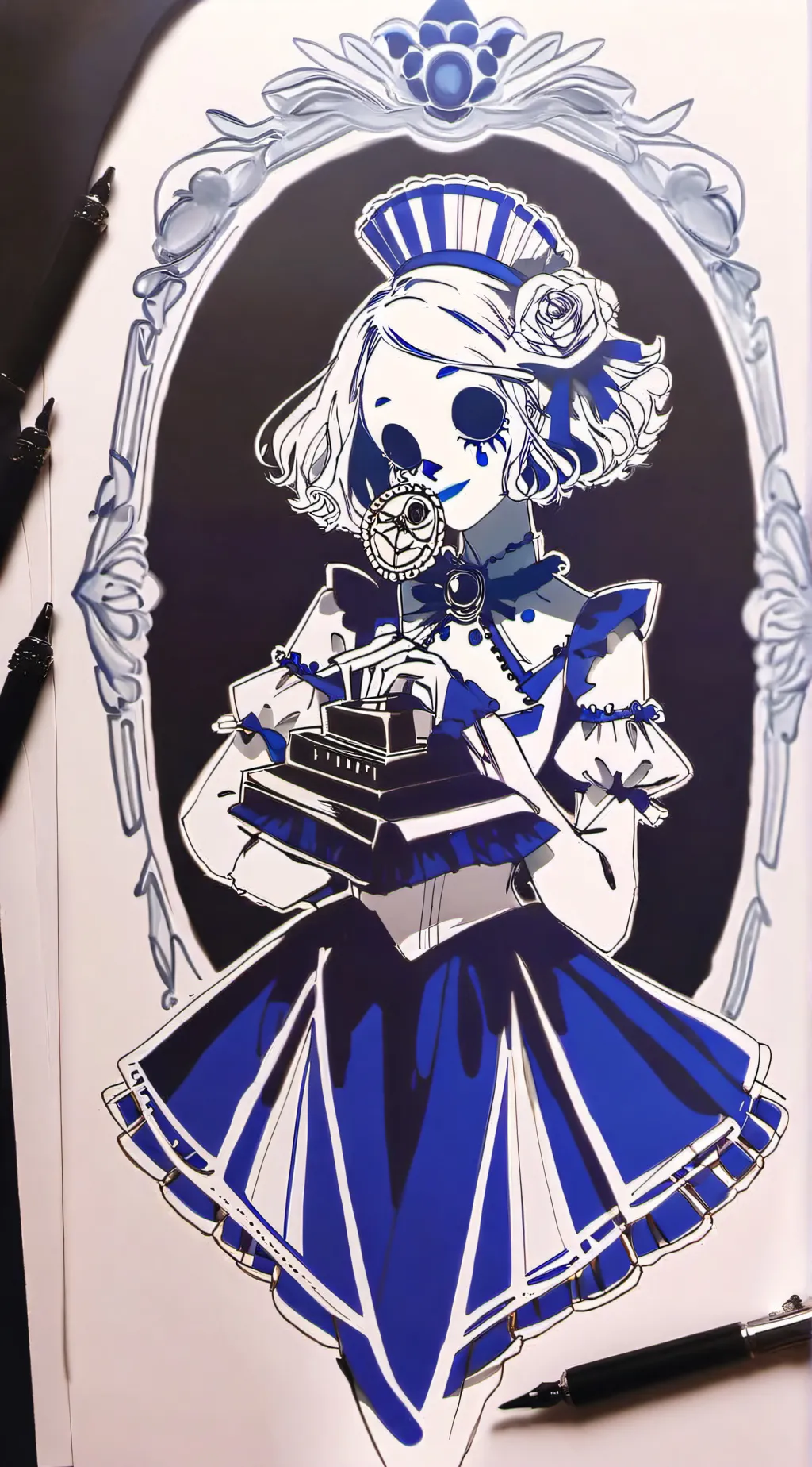 ai character: Ballora background