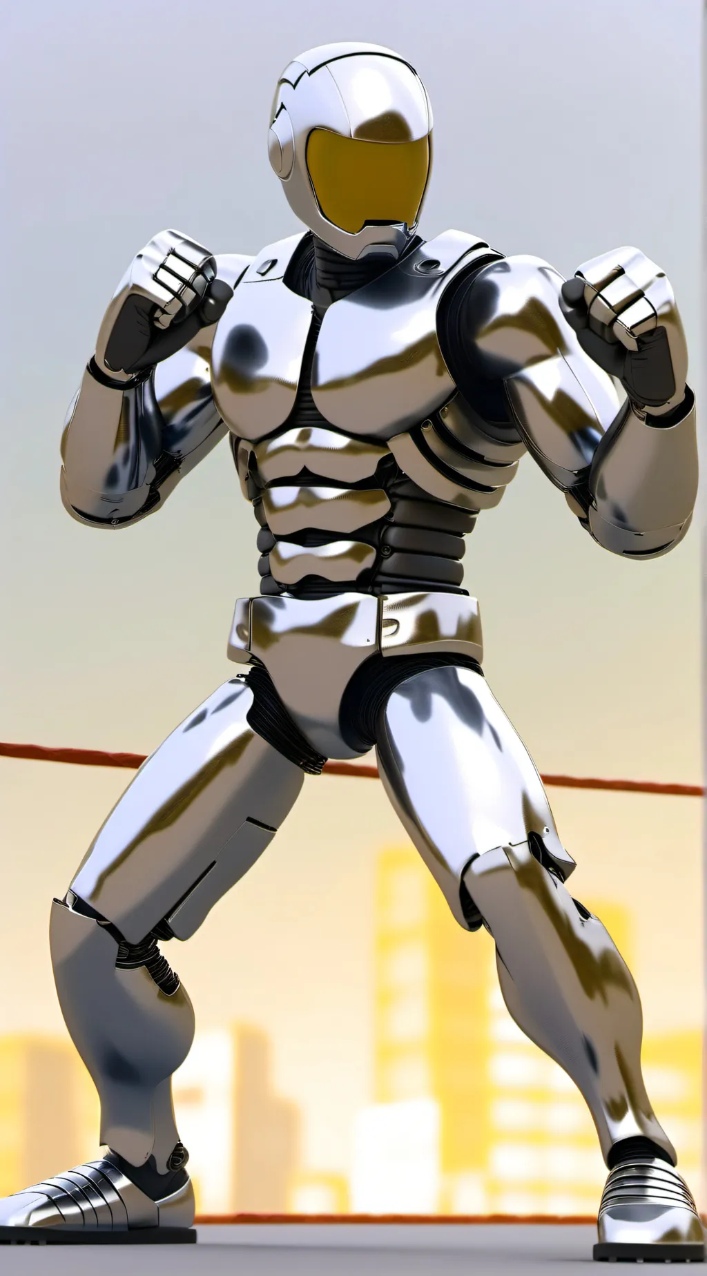 ai character: Robot background