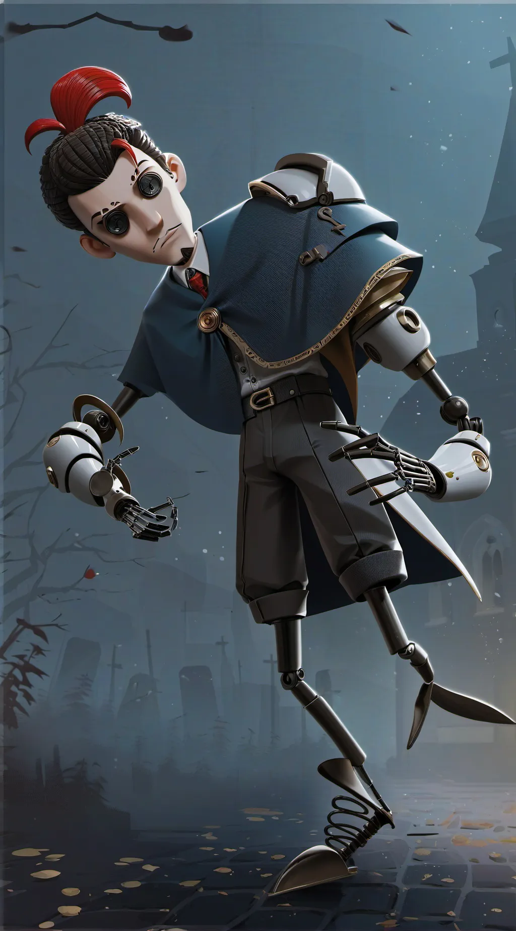 ai character: Ferry  background