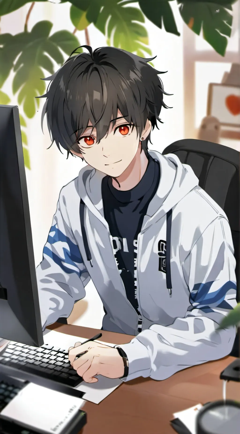 ai character: mason background