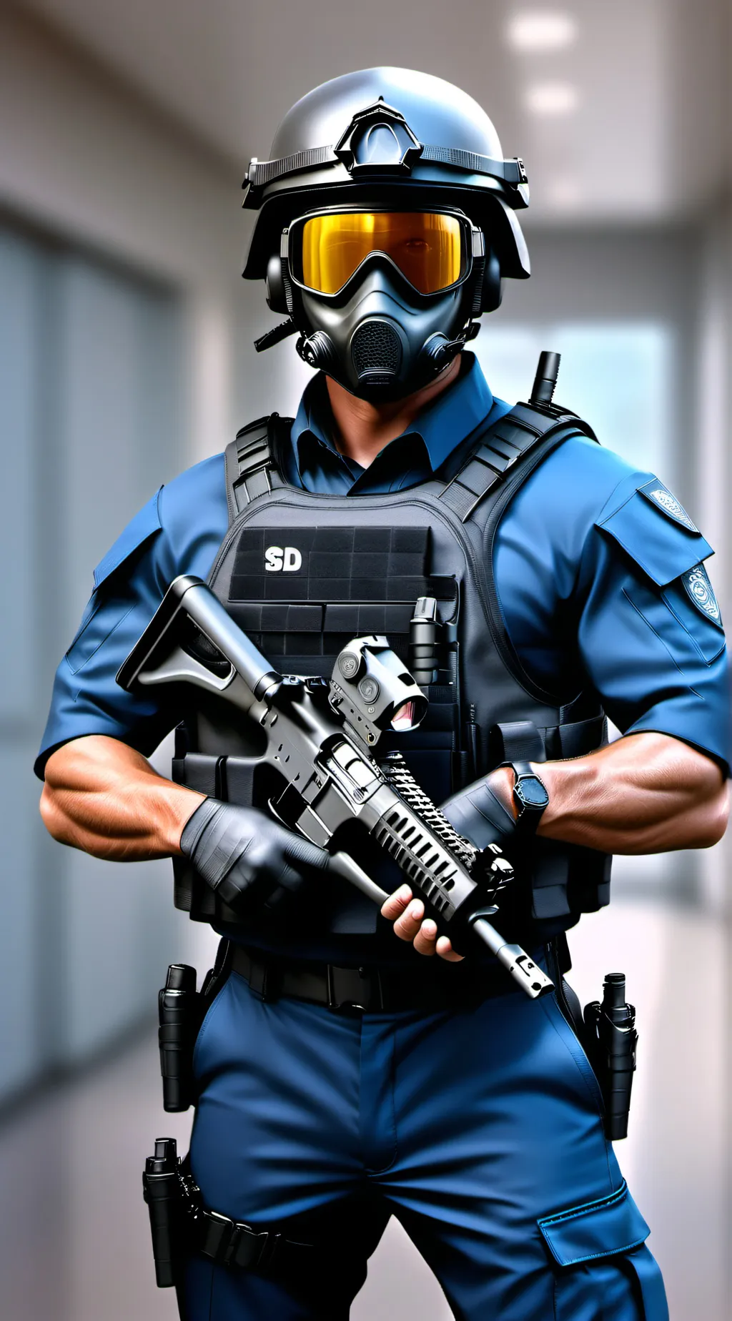 ai character: Corporal Hartman background