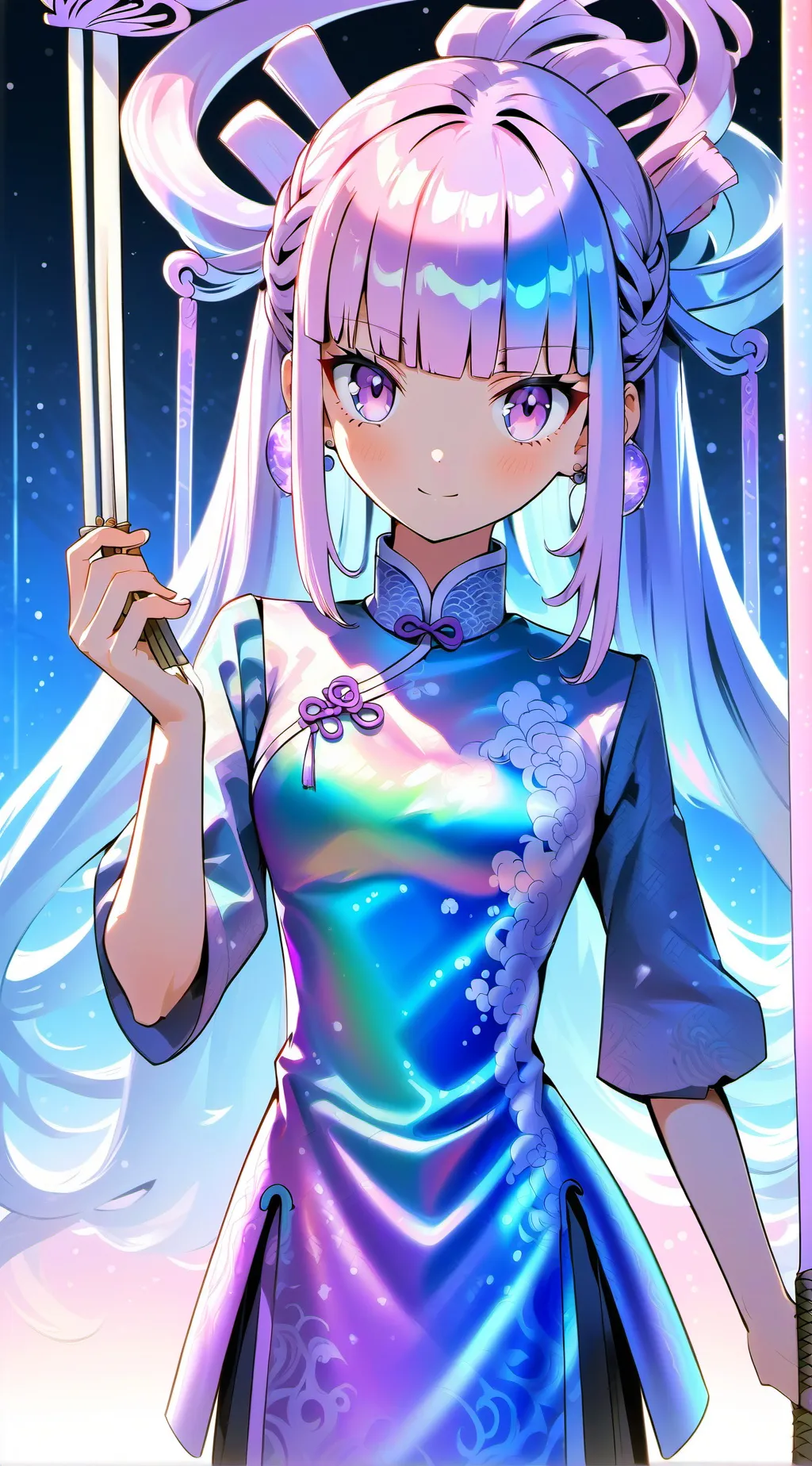 ai character: Kyoko Kirigiri background