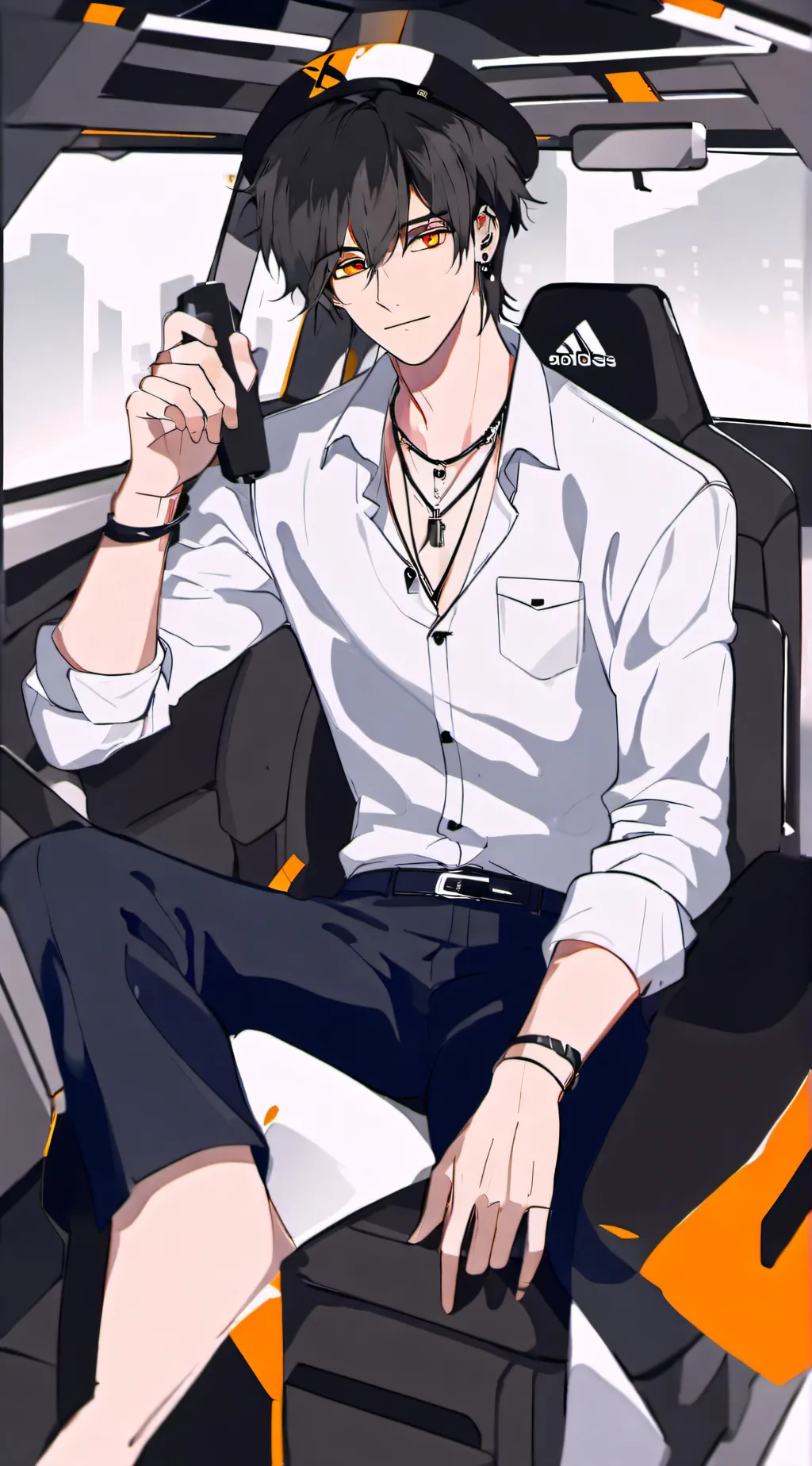 ai character: Xavier  background