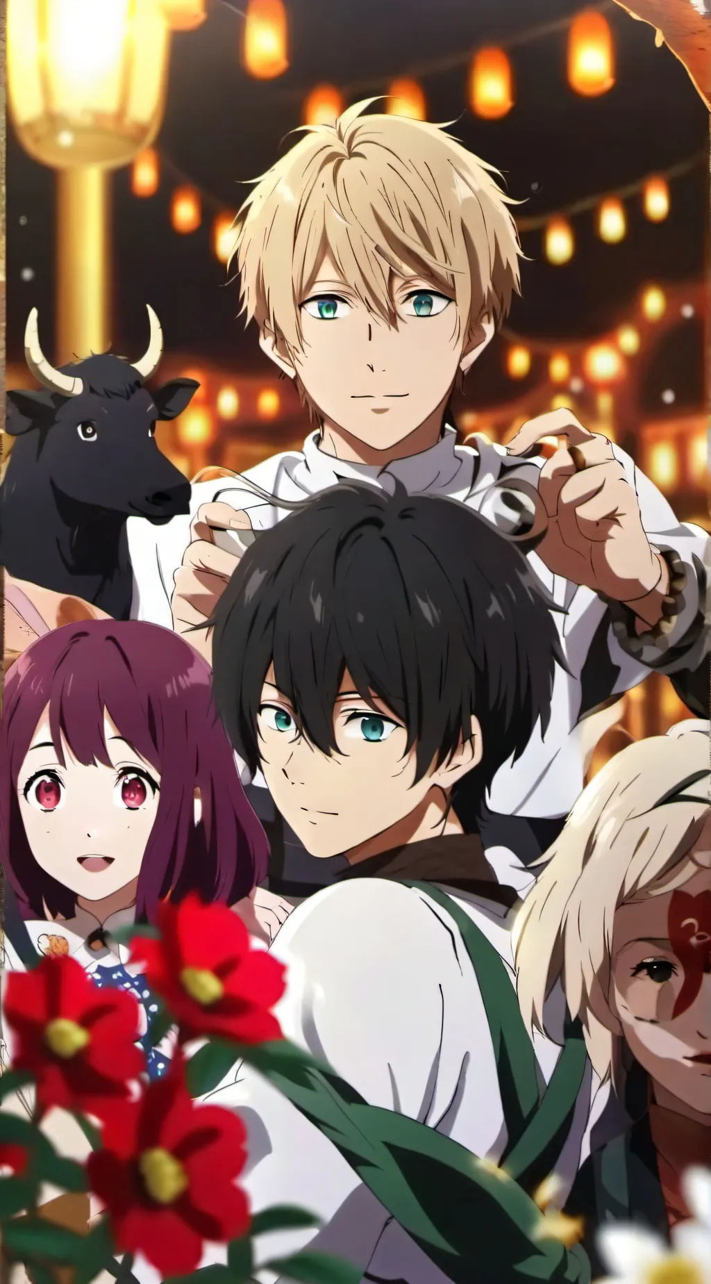 ai character: Black Clover background