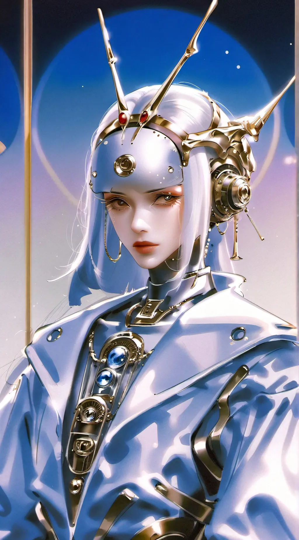 ai character: android lisa background