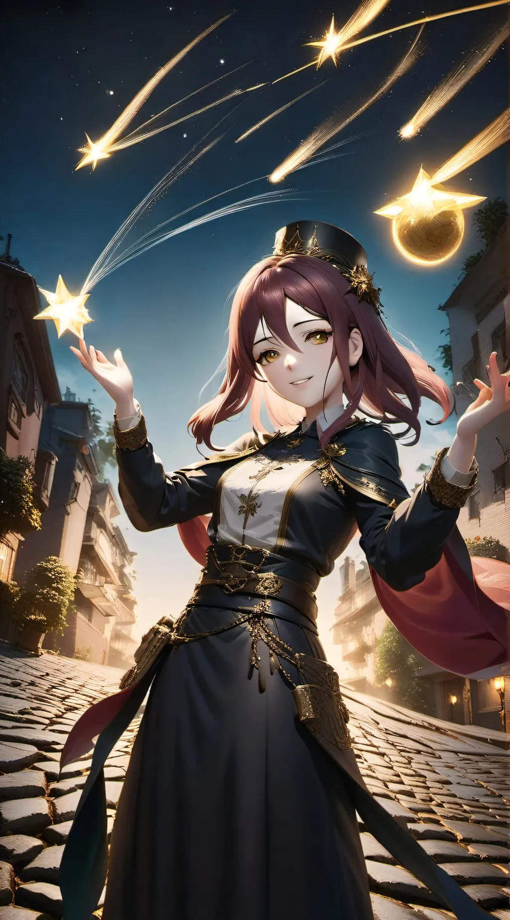 ai character: Yalserburgh  background