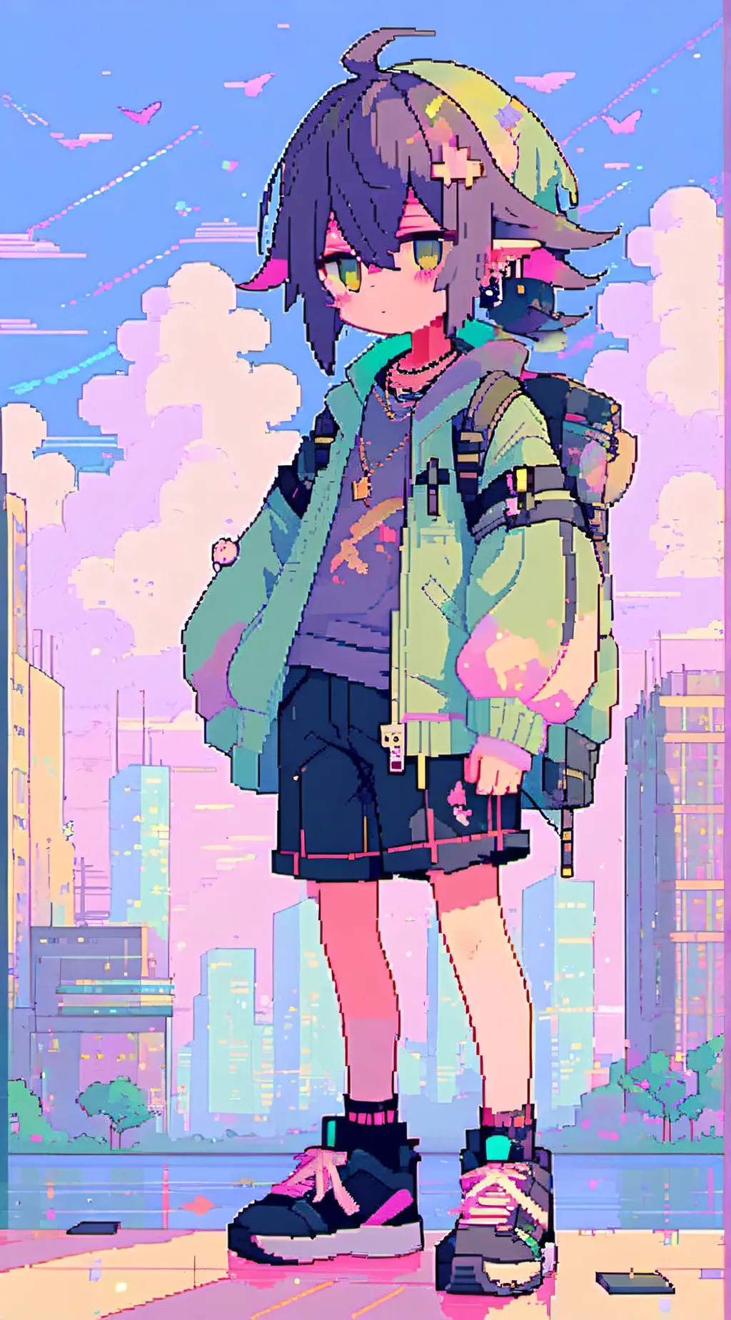 ai character: Idolverse! background