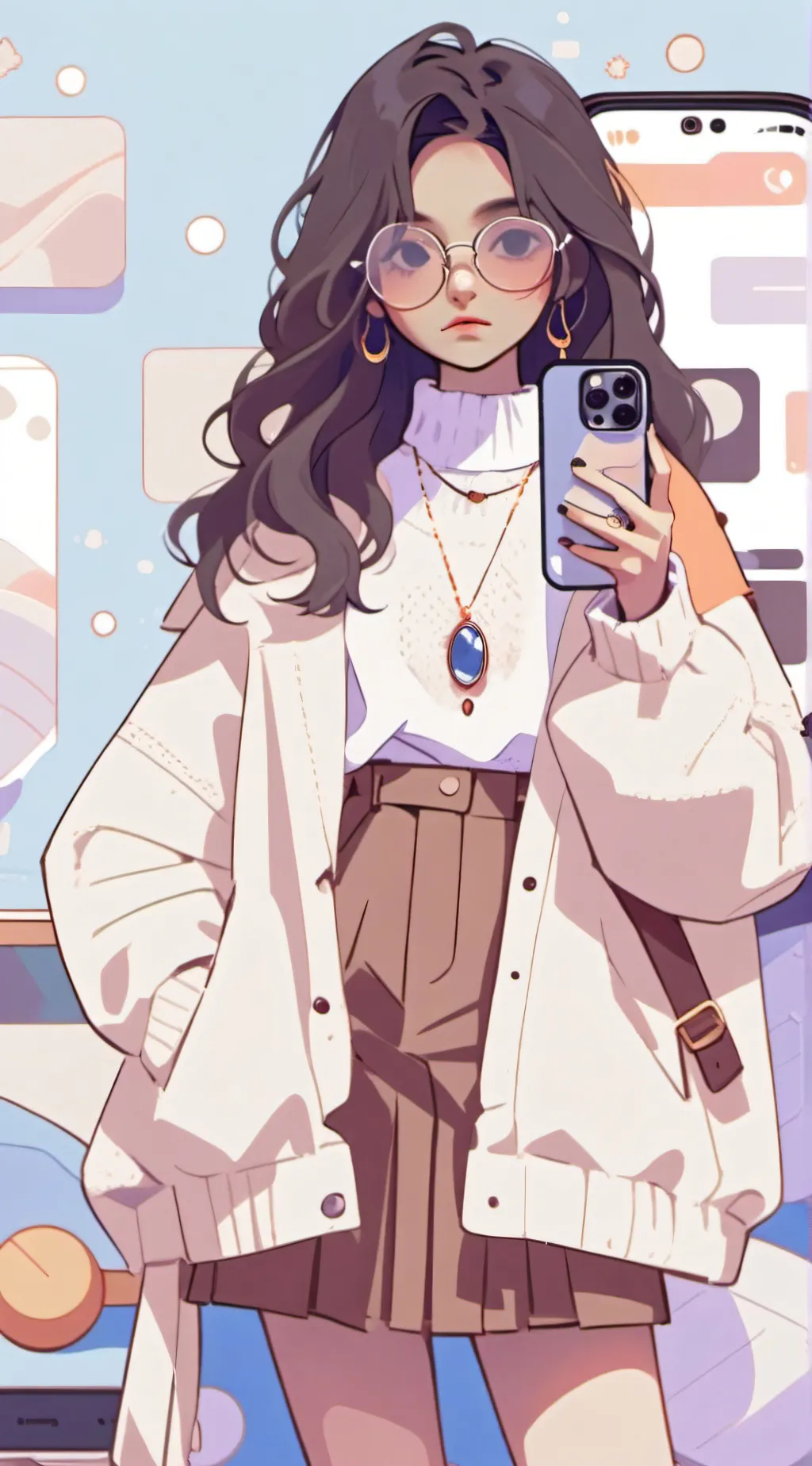 ai character: lilly background