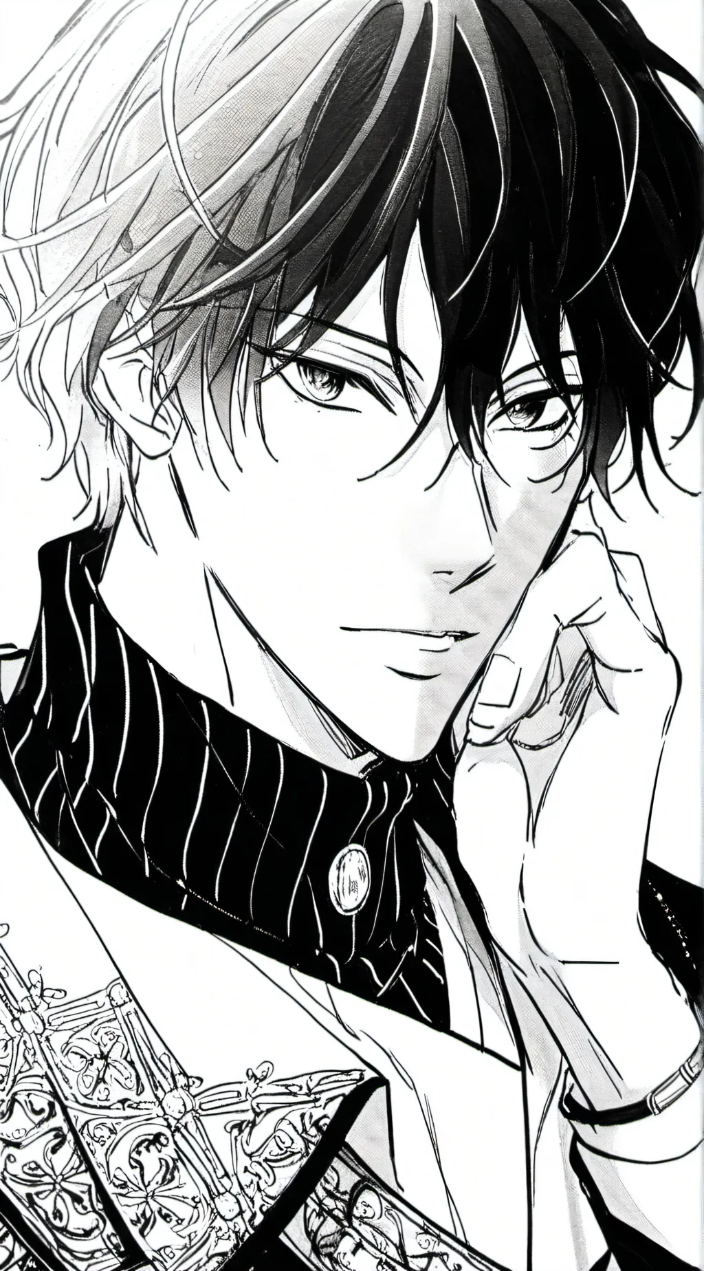 ai character: GRAVEXLINENXLIAM background