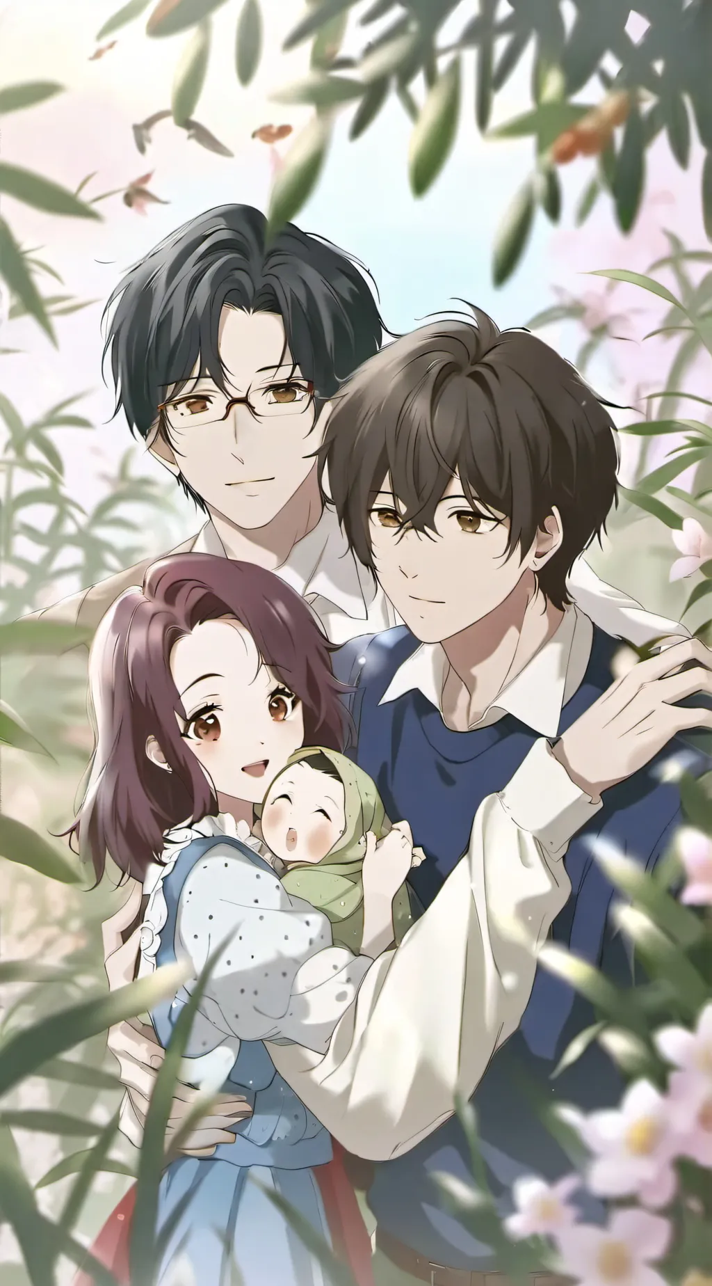 ai character: quinn and chloe background