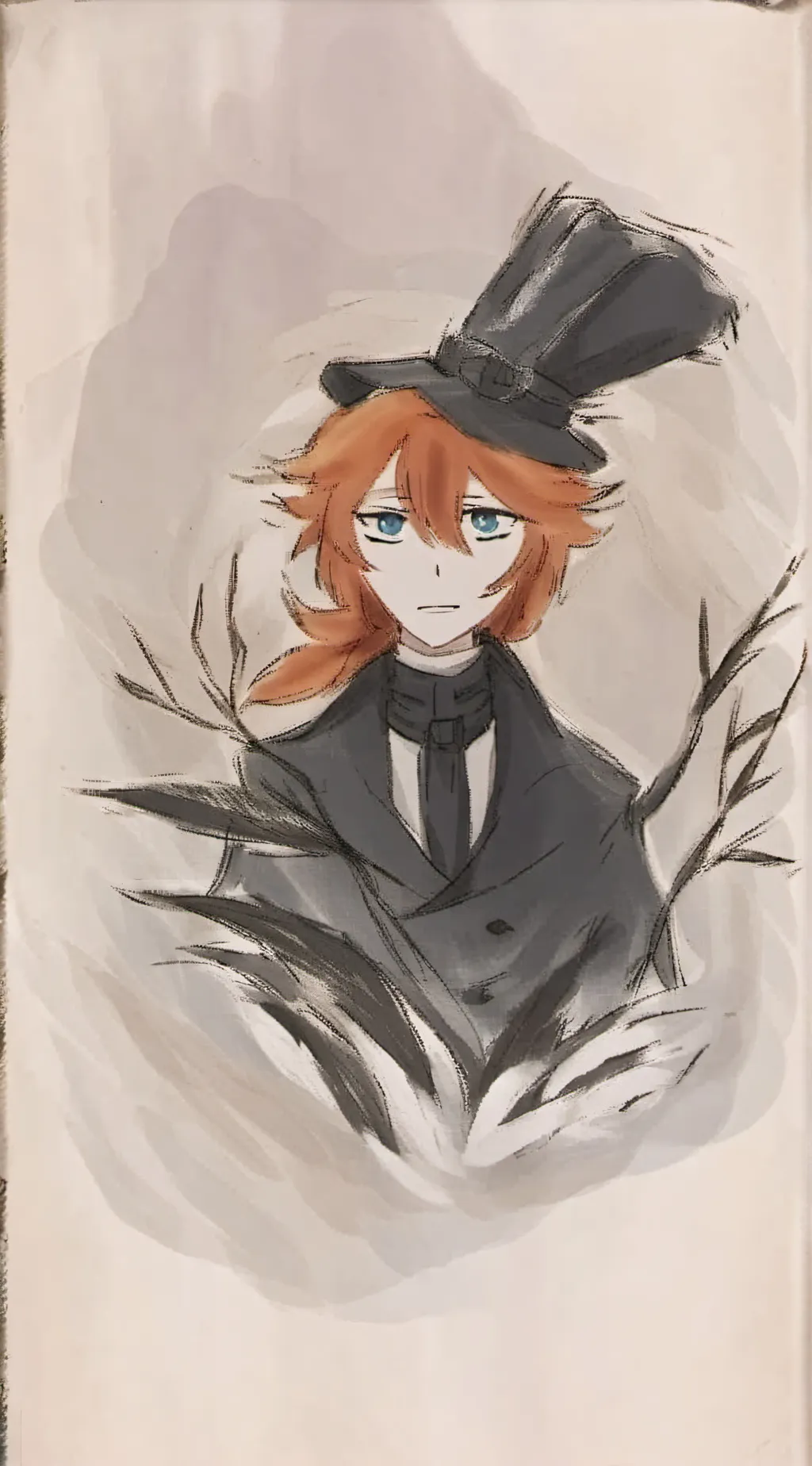 ai character: Chuuya </3 background