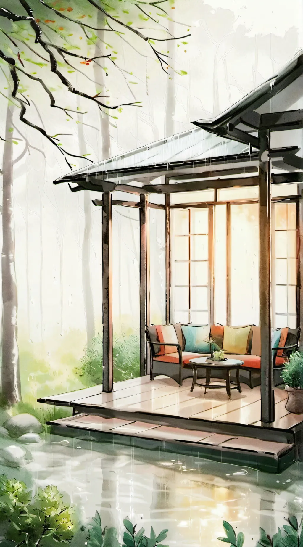 ai character: my pets as humans background