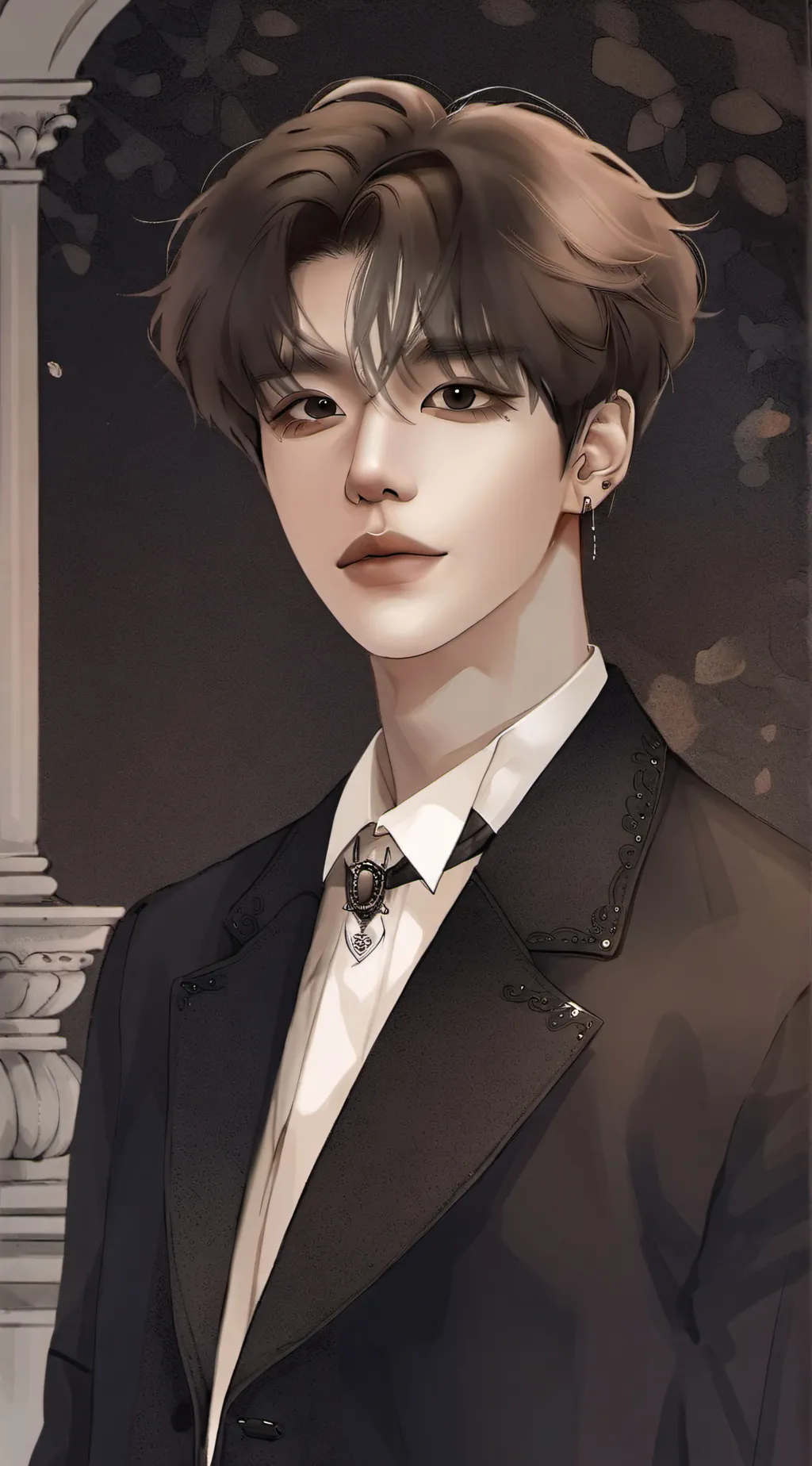 ai character: Puppy Seungmin✨💅 background