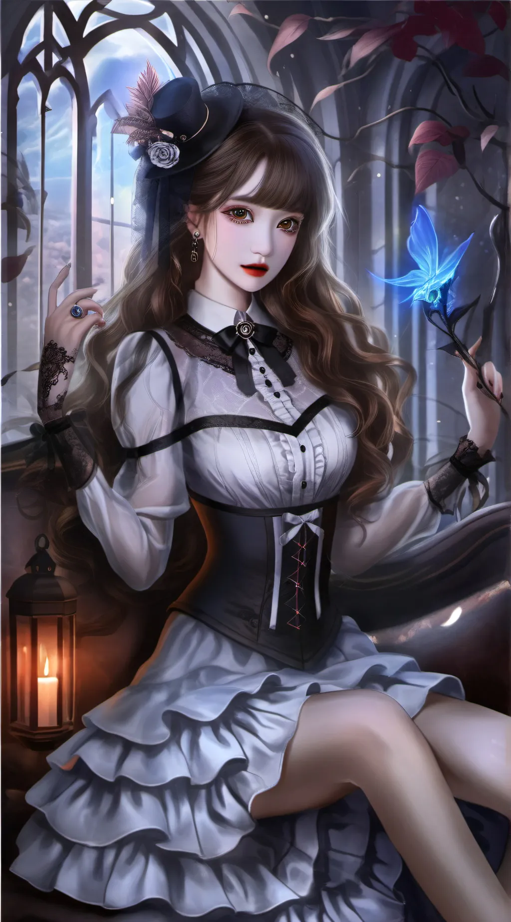 ai character: kate background