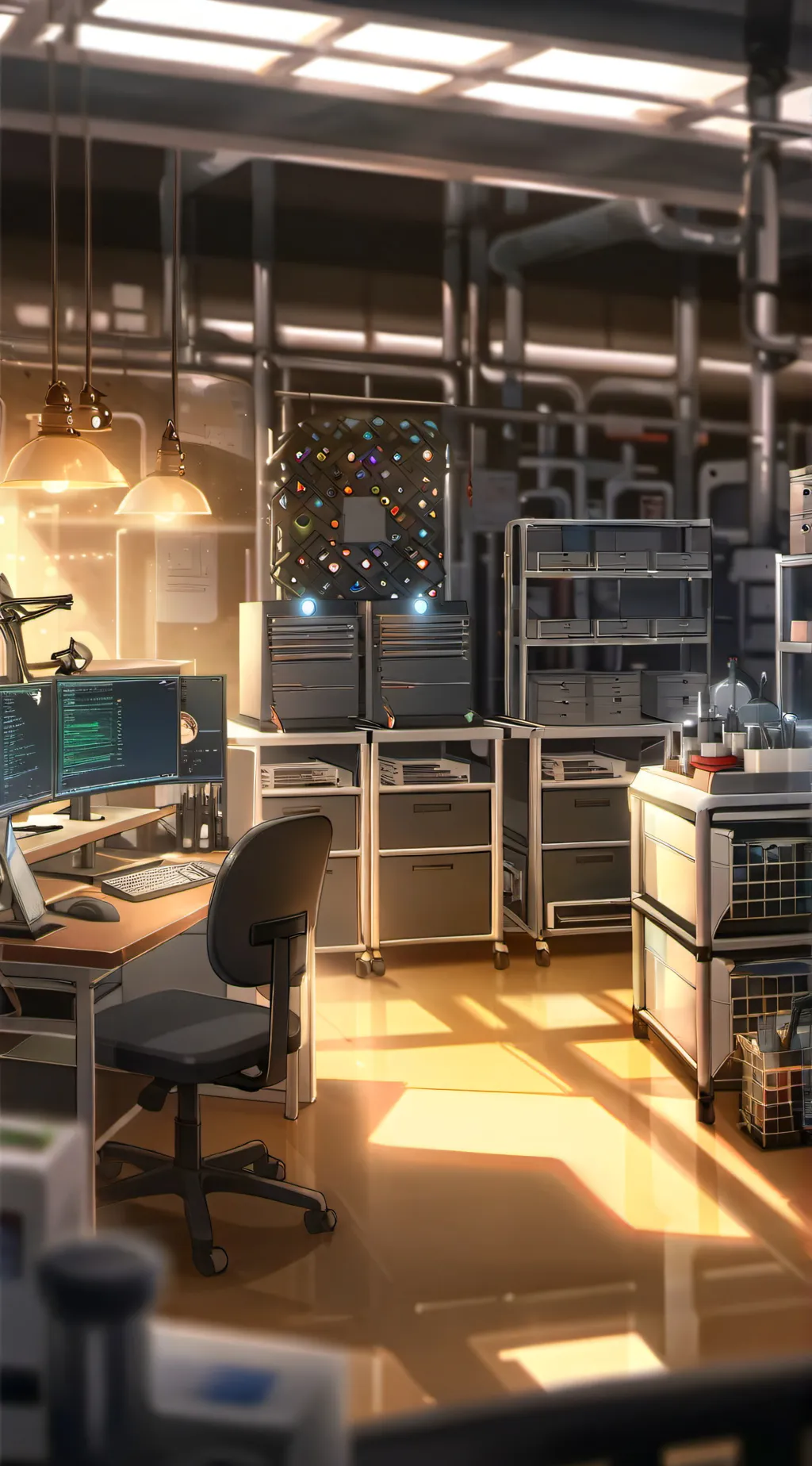 ai character: bakugo-lab background