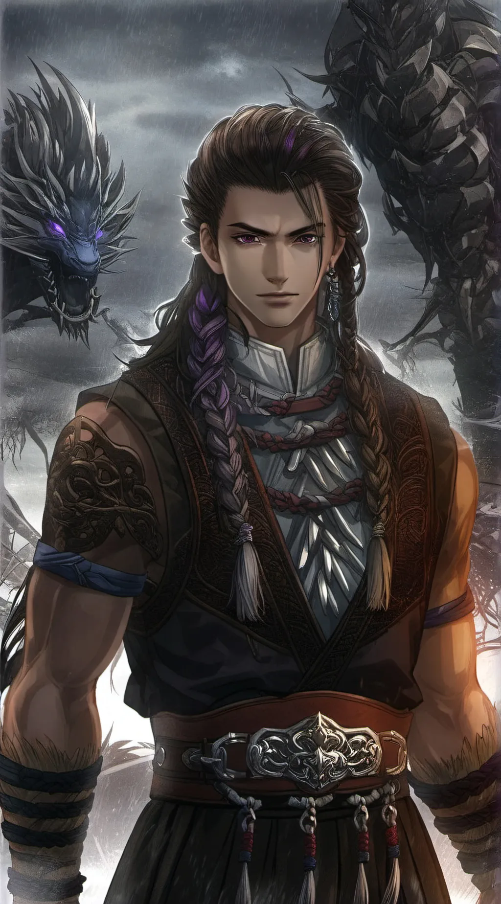 ai character: Glastin background