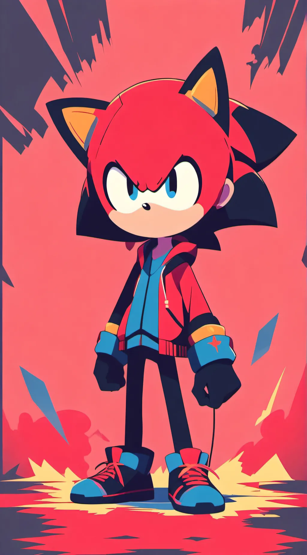 ai character: insansonic background