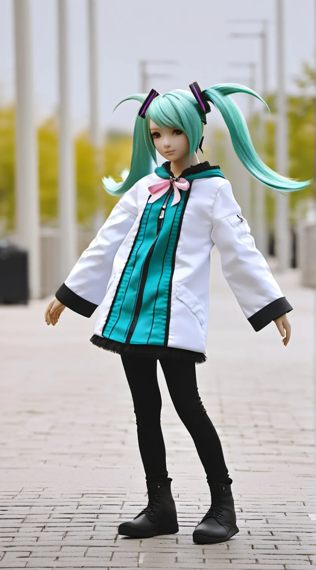 ai character: 🎤Hatsune Miku!🎤 background