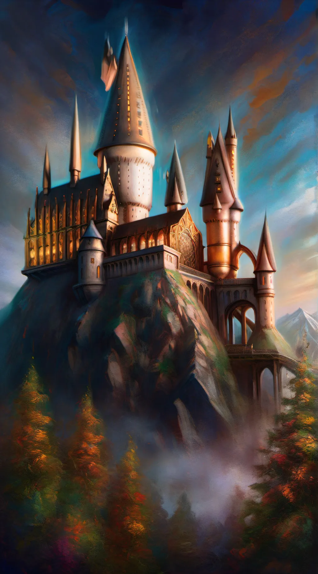 ai character: Hogwarts 6 background