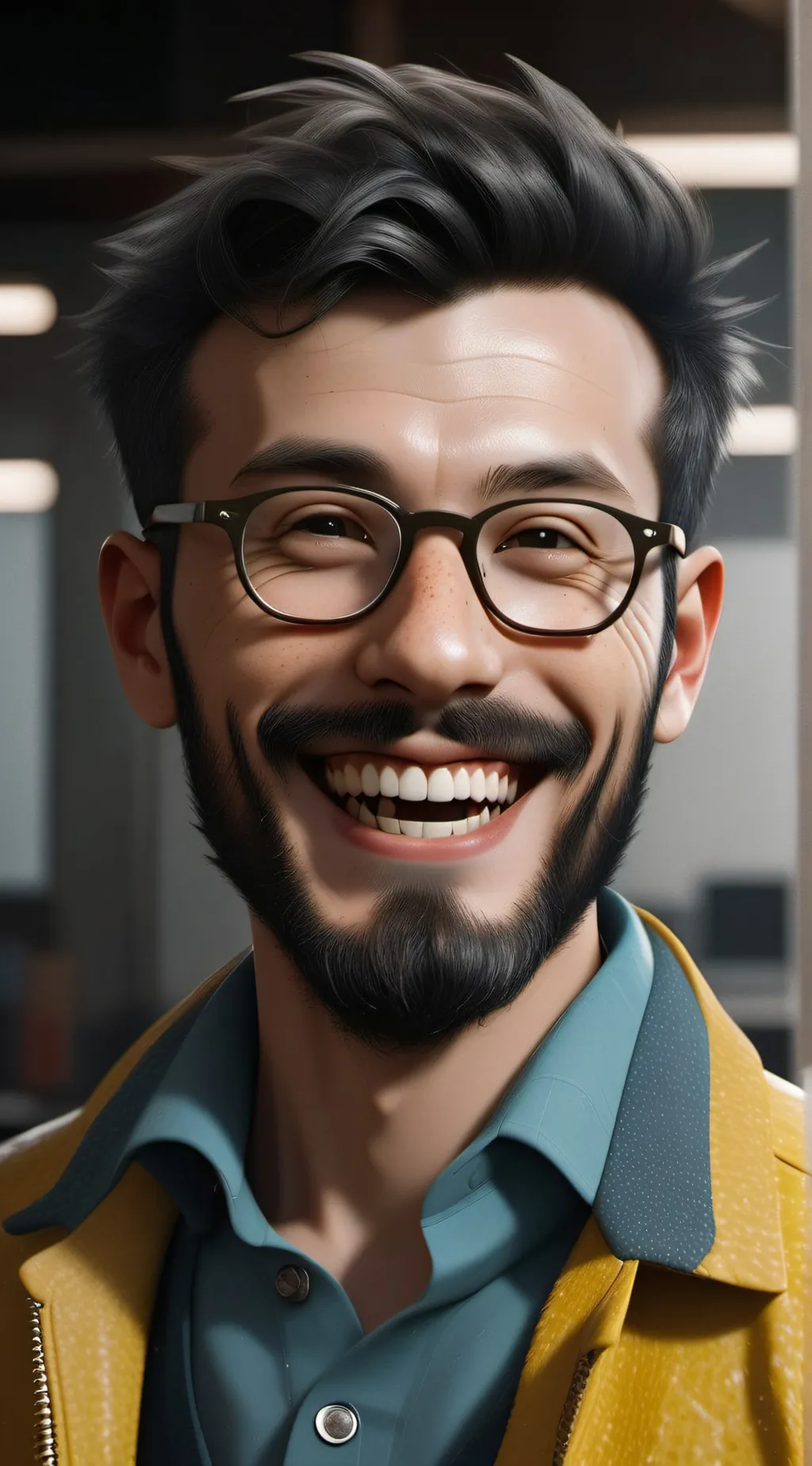 ai character: What the sigma background