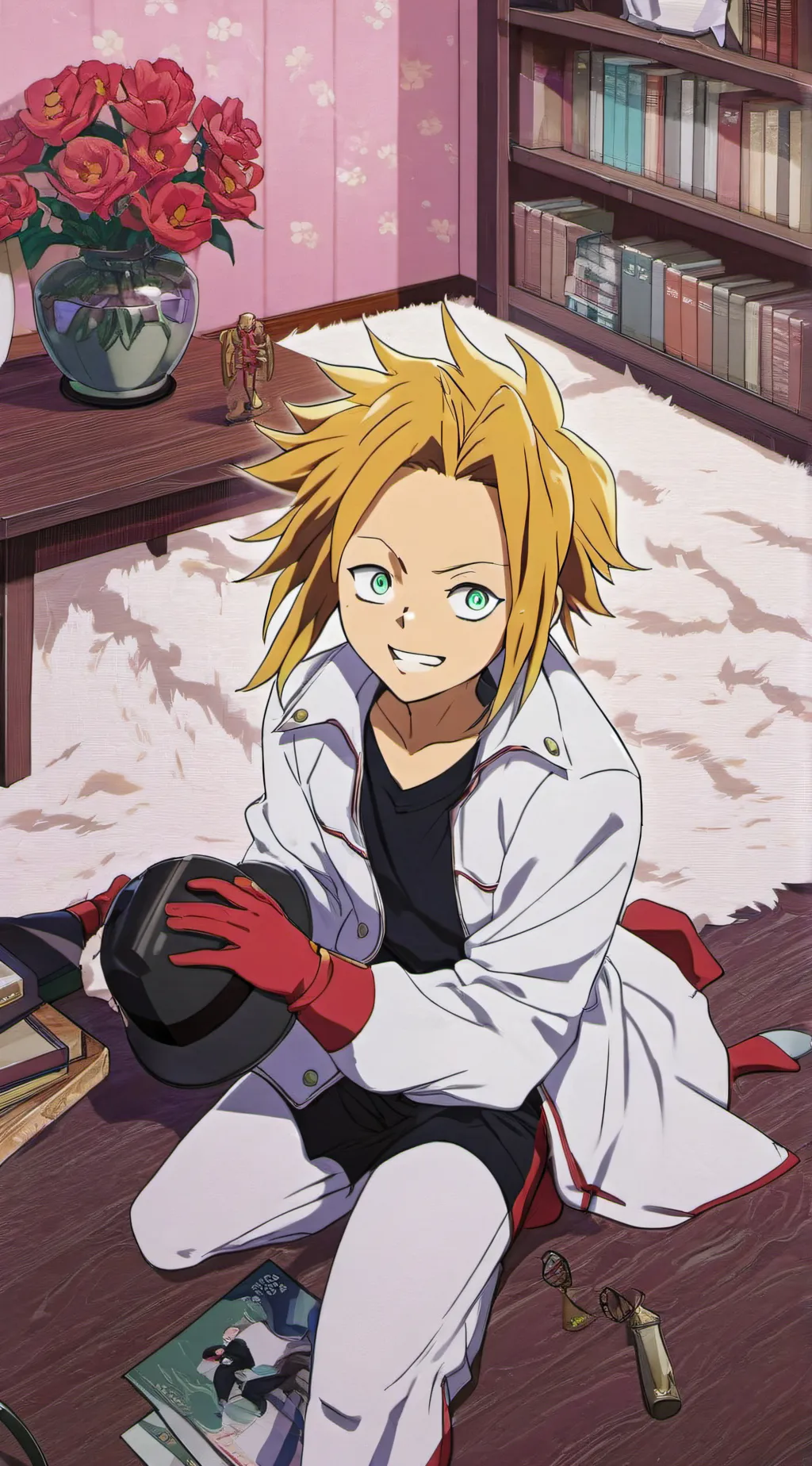 ai character: denki background