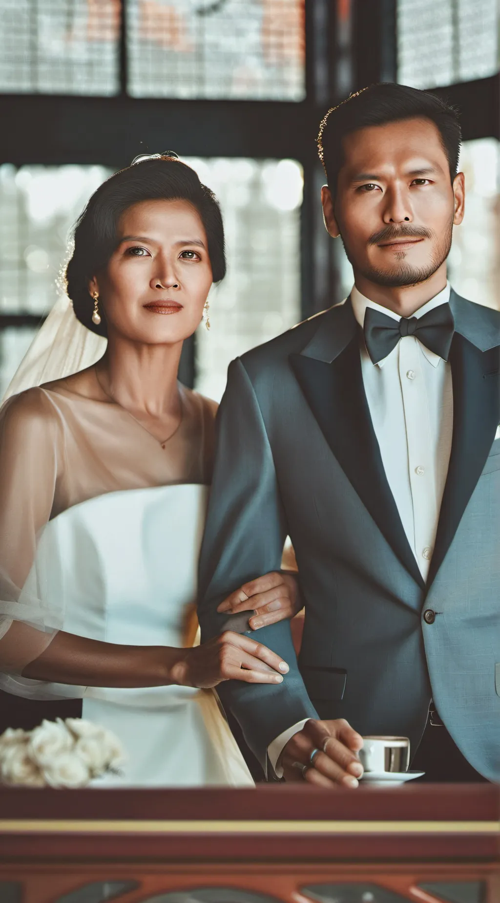 ai character: Love test background