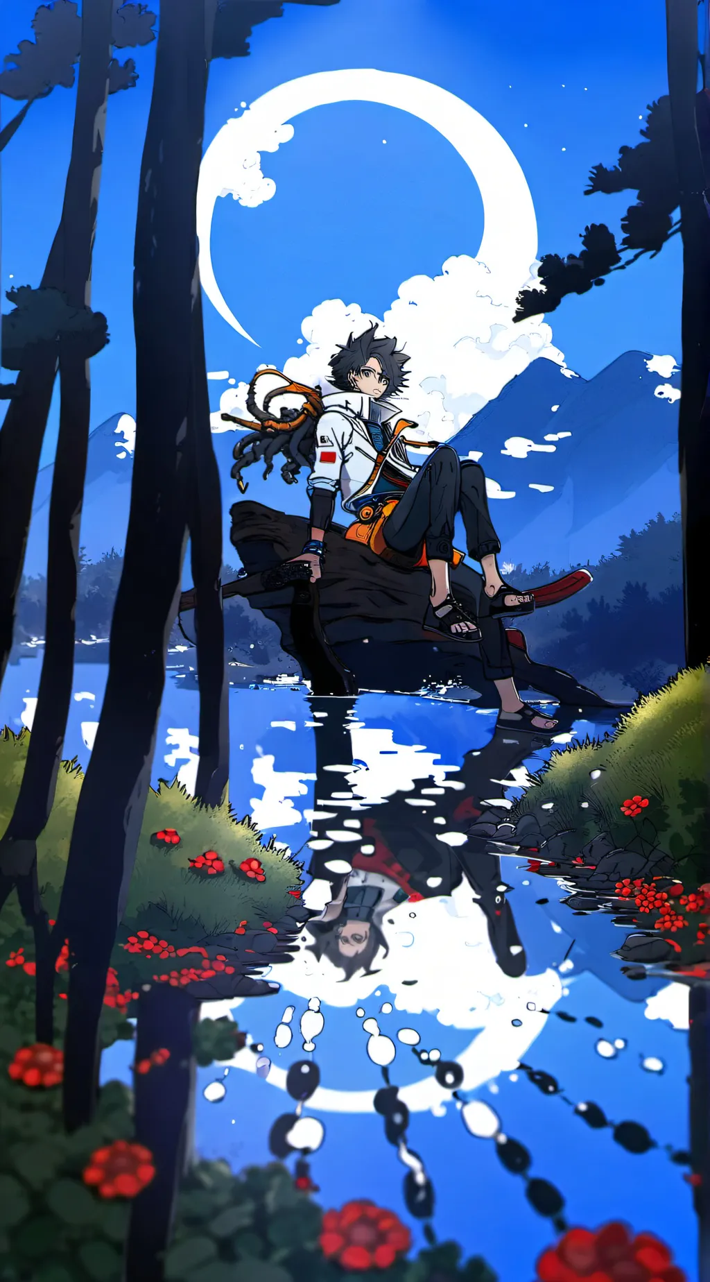 ai character: Mha background