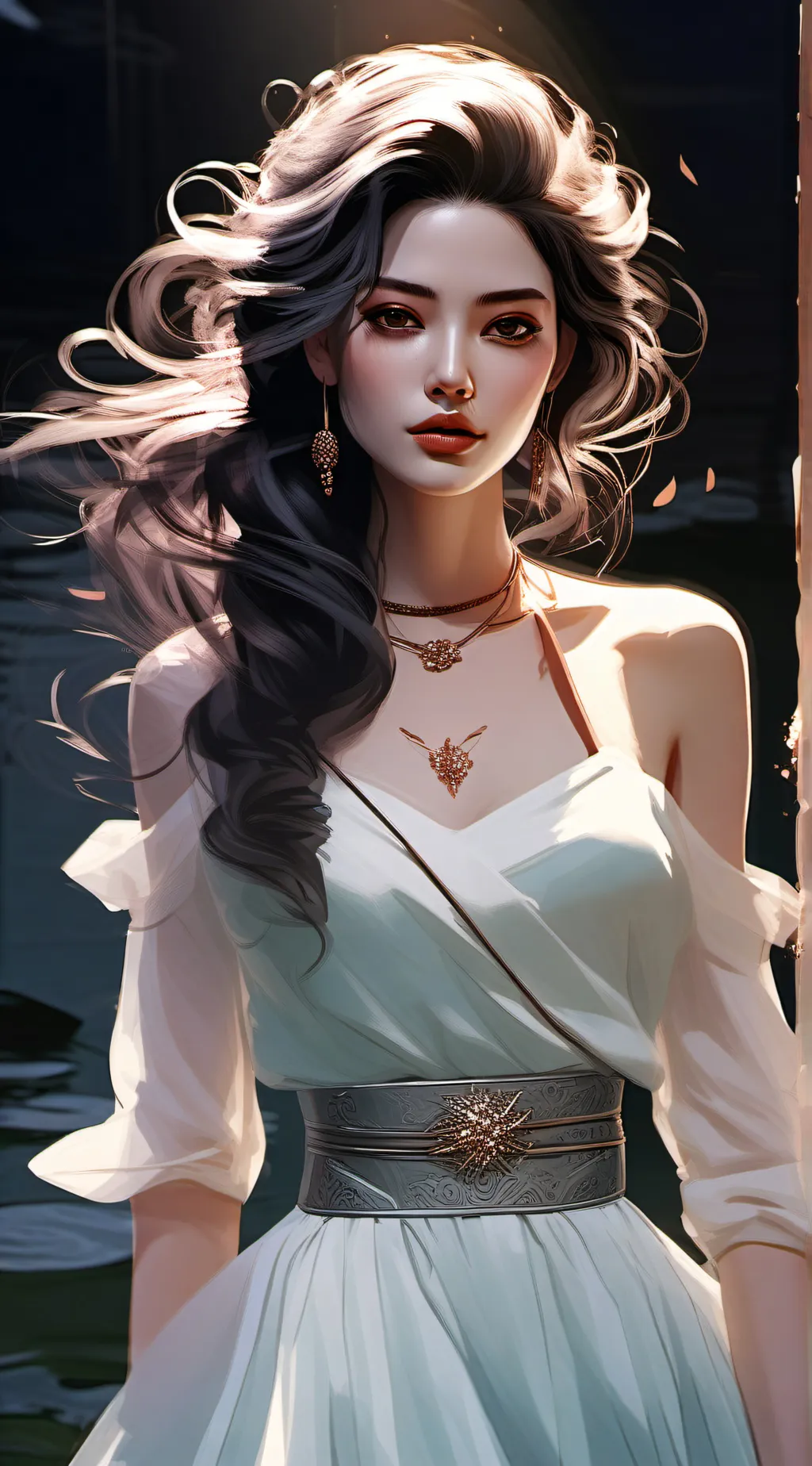 ai character: lily background