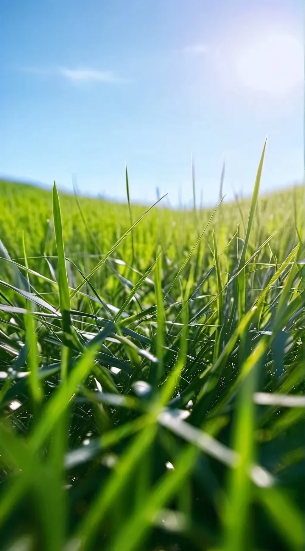 ai character: Grass background