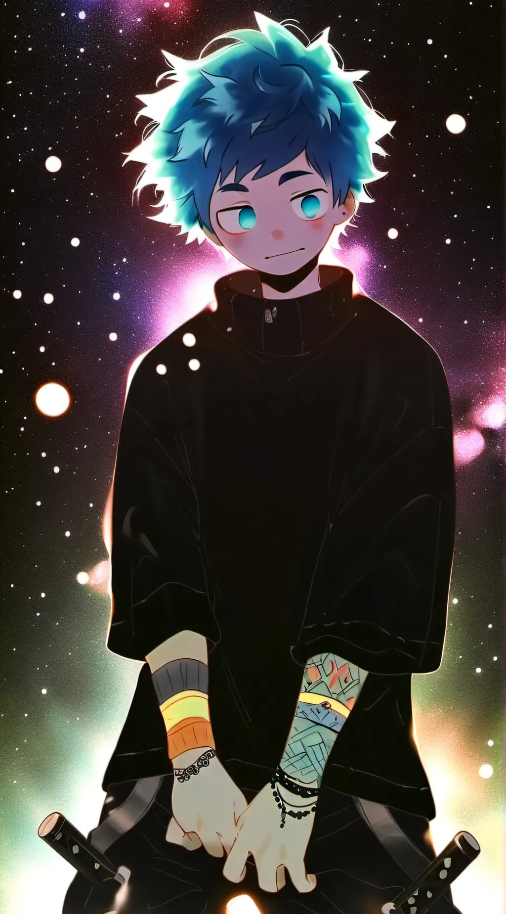ai character: ☆Asher☆ background