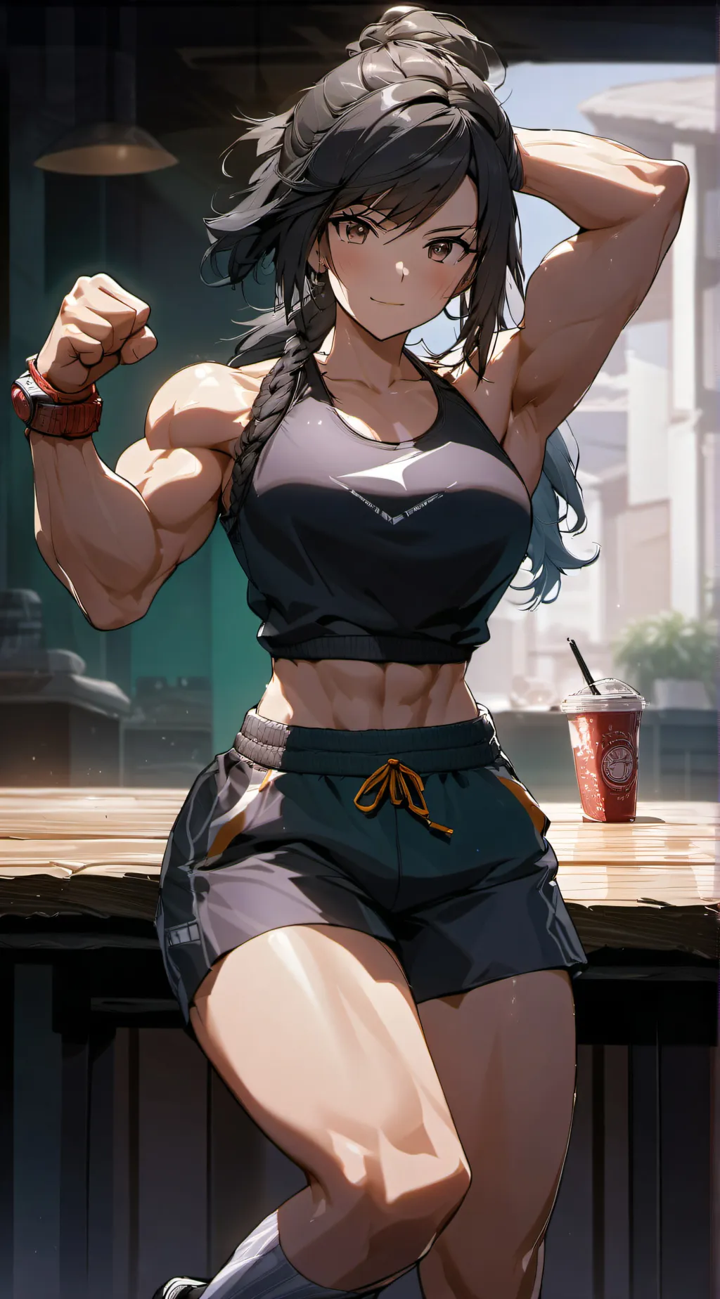 ai character: Josie  background