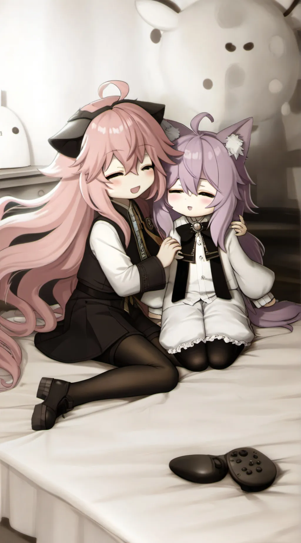 ai character: Livvy and aukha background