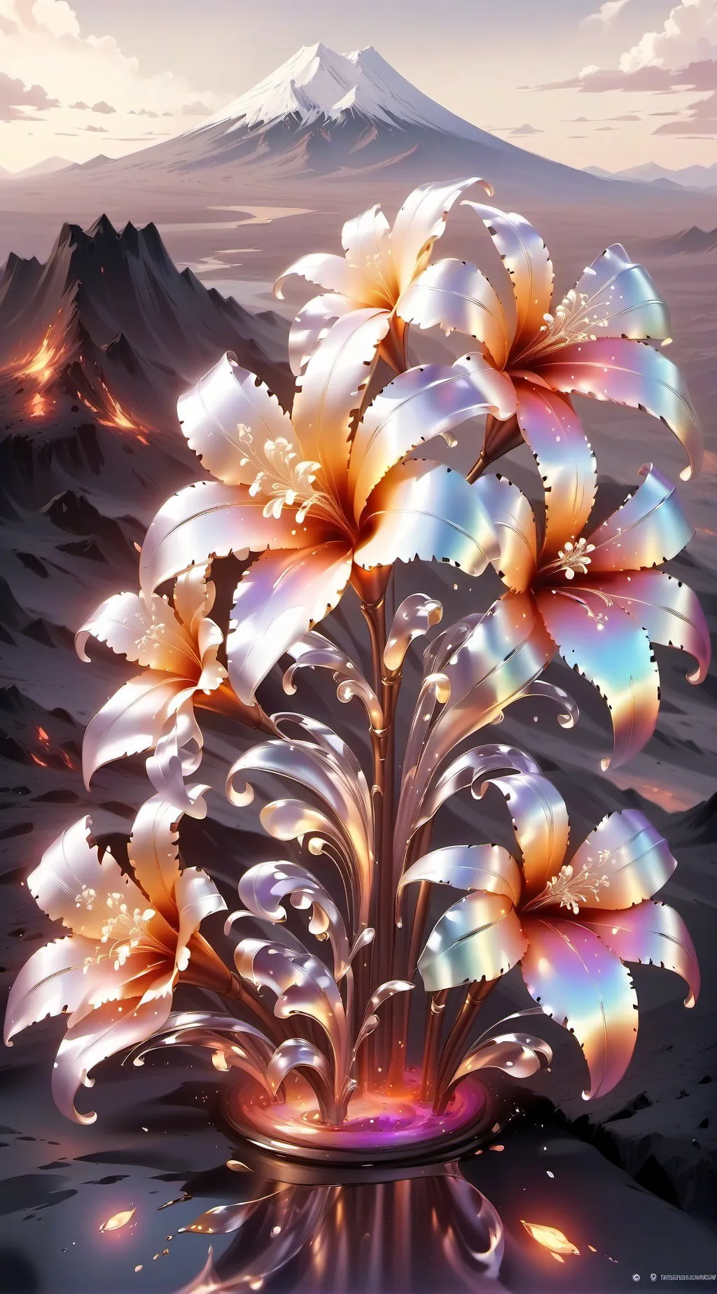 ai character: Yan dragon bakugo background