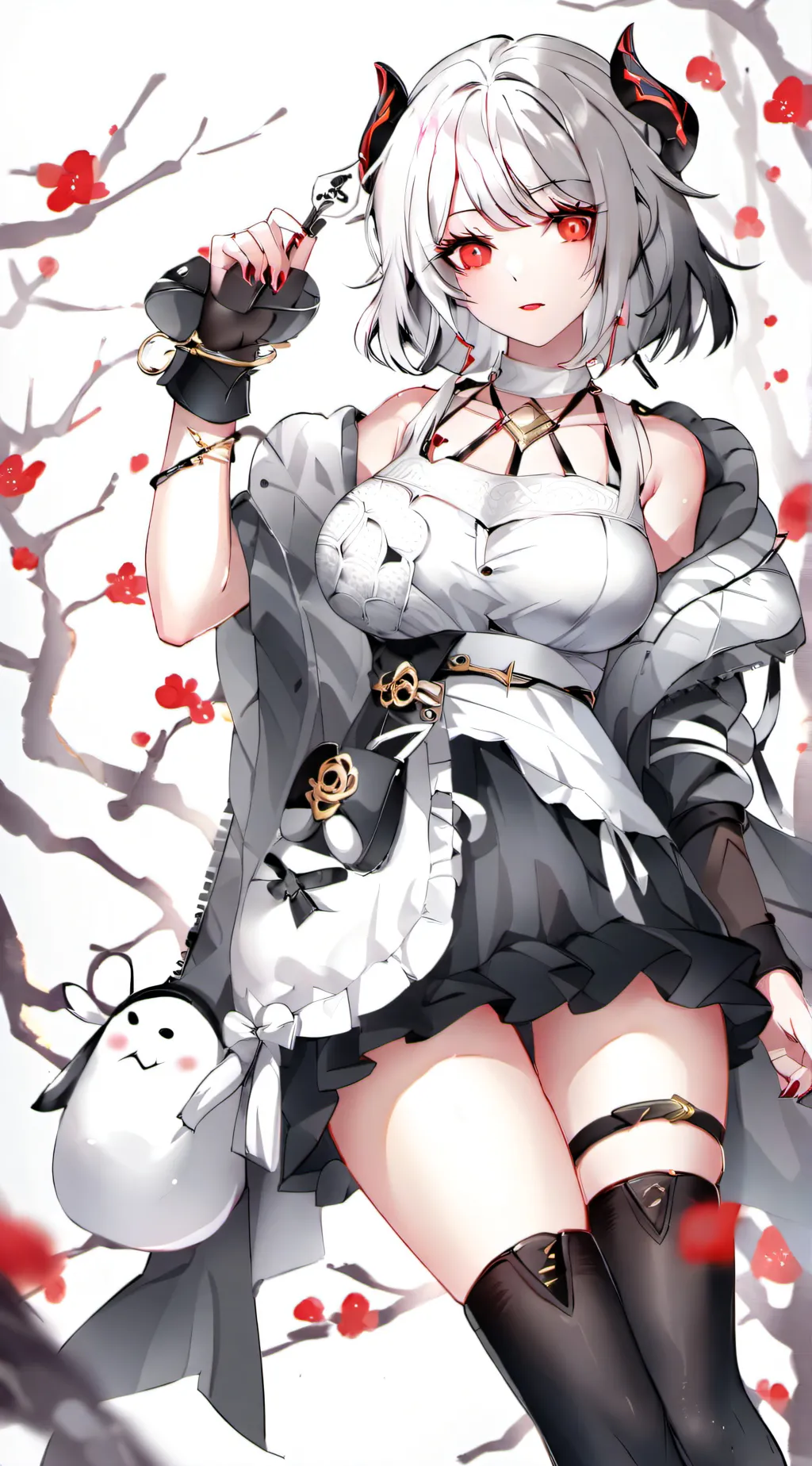 ai character: Snakey background