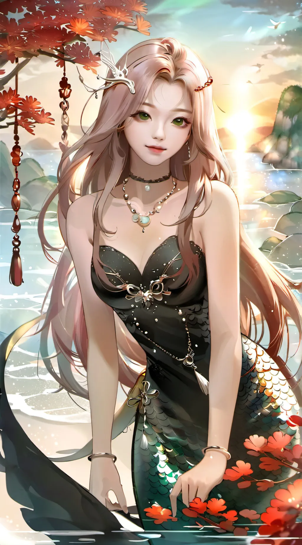 ai character: Siren background