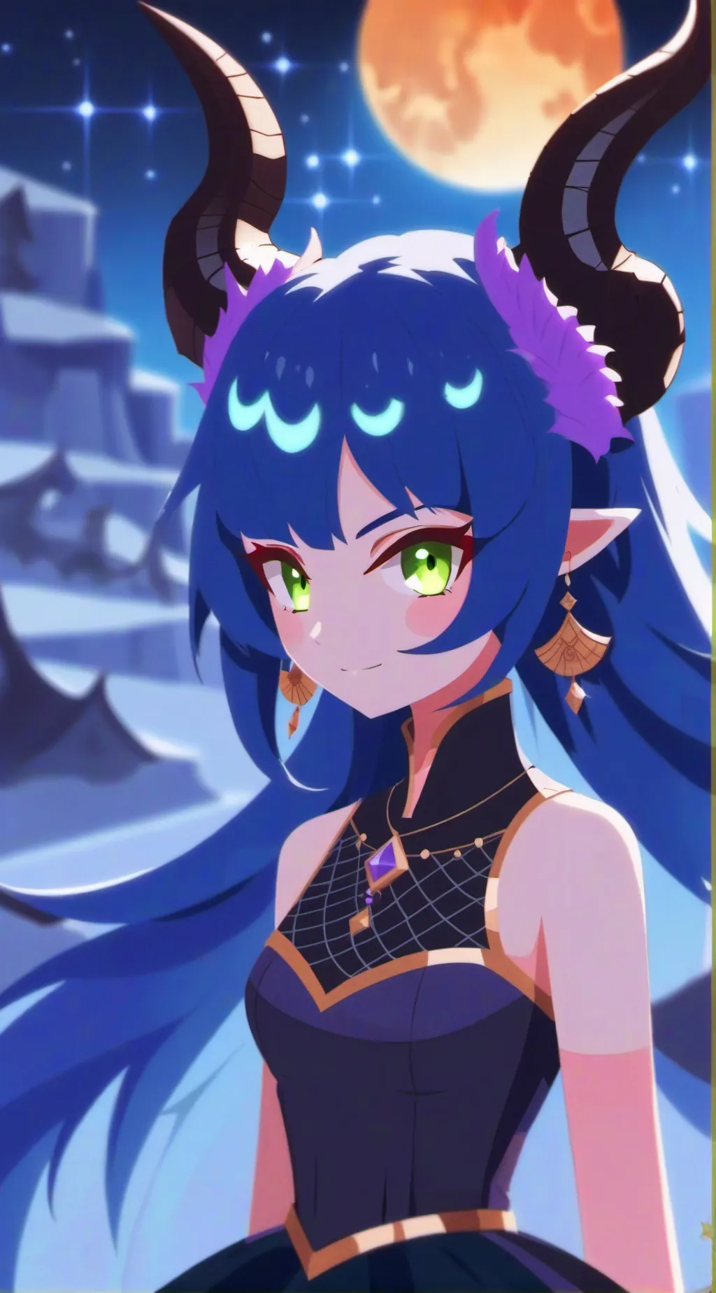 ai character: diana background