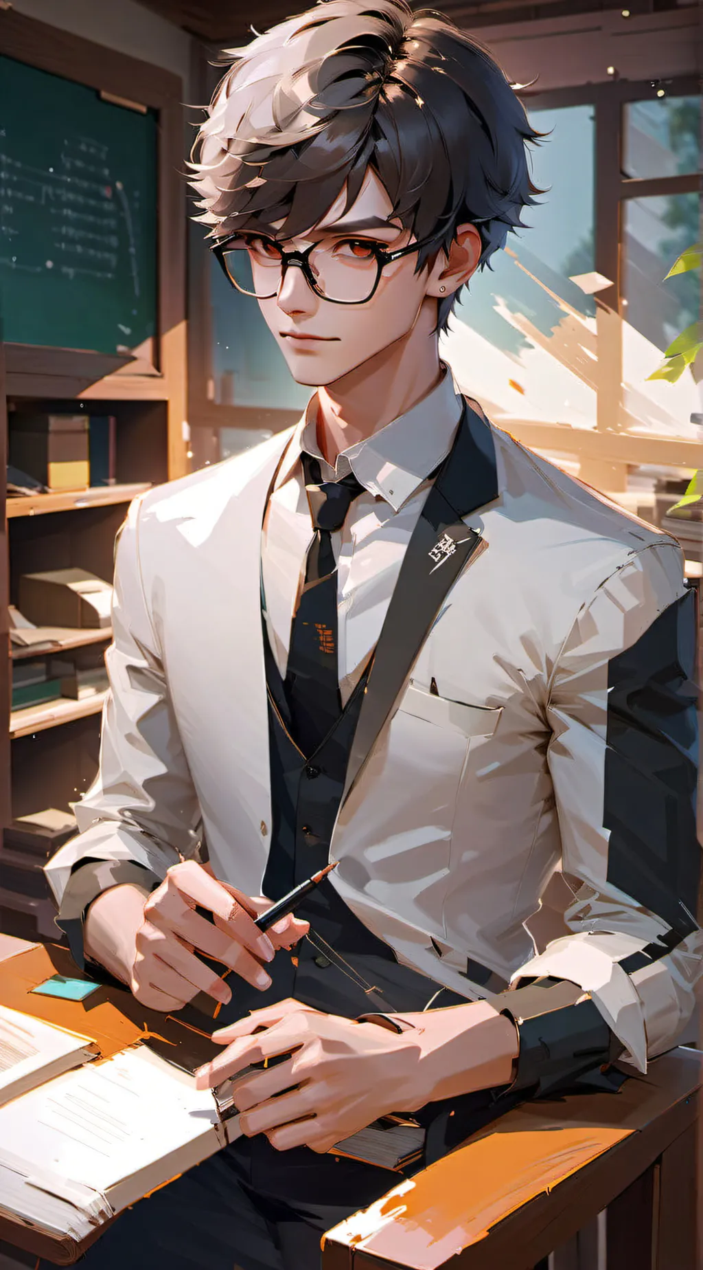 ai character: Mr.Lovelace background