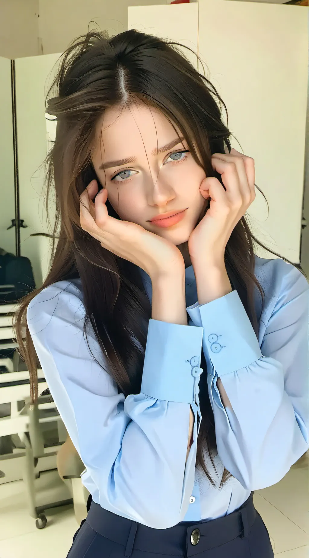 ai character: lily background