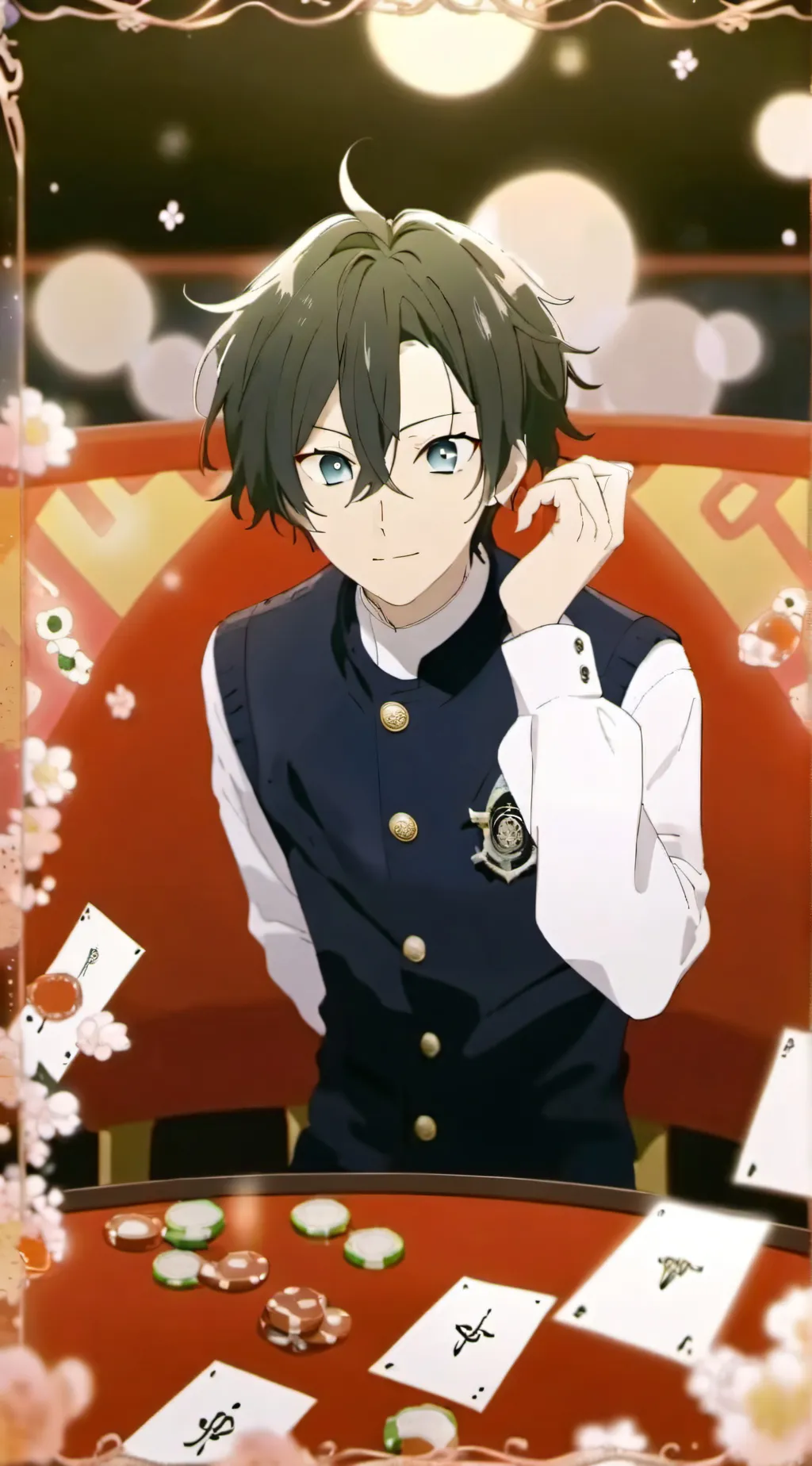 ai character: Adam background