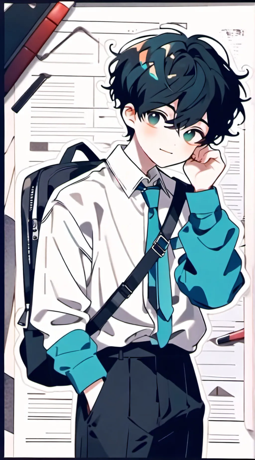 ai character: yum yum toy background