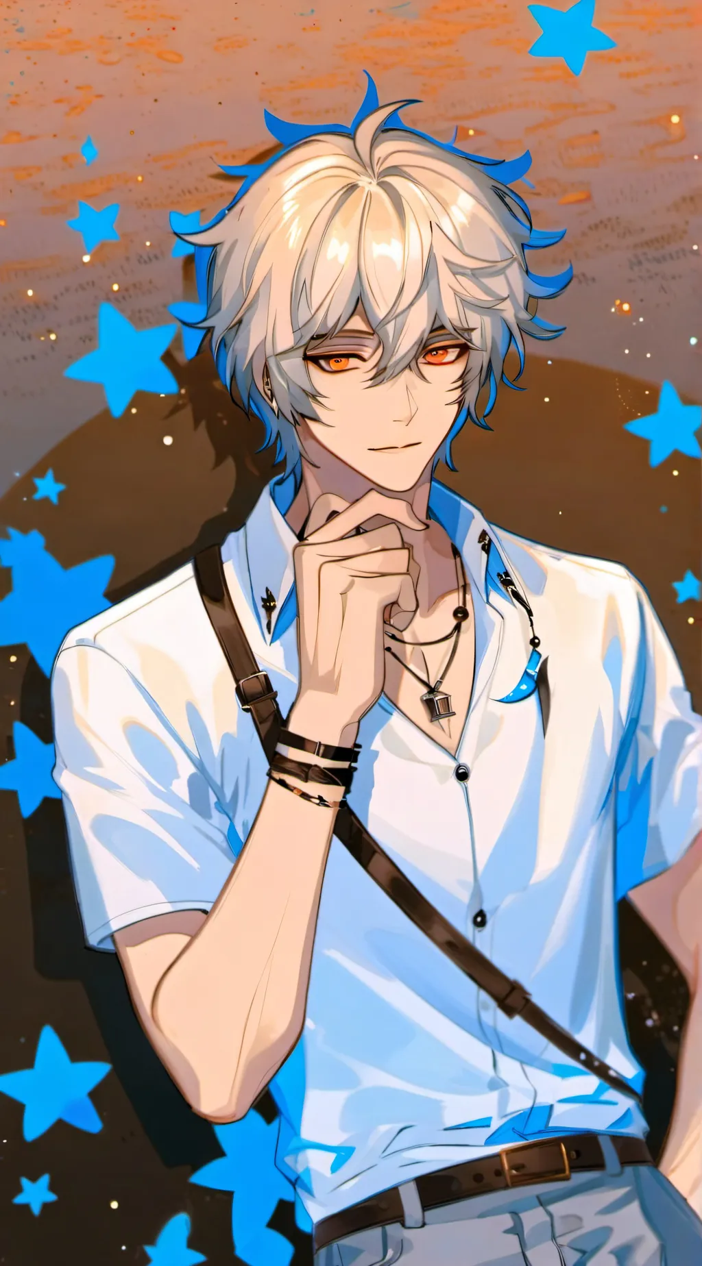 ai character: Dylan  background